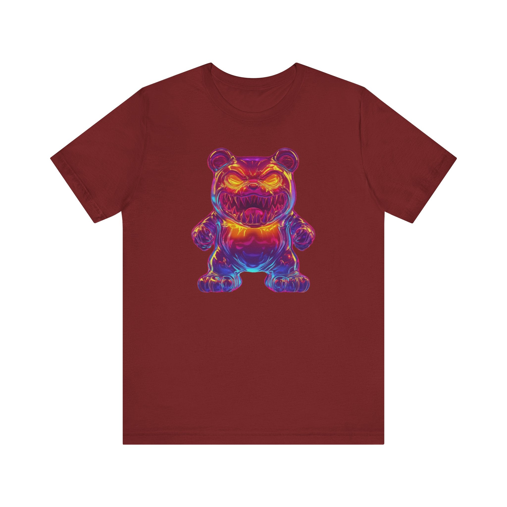 Neon Monster Bear T-Shirt Bold and Playful Design