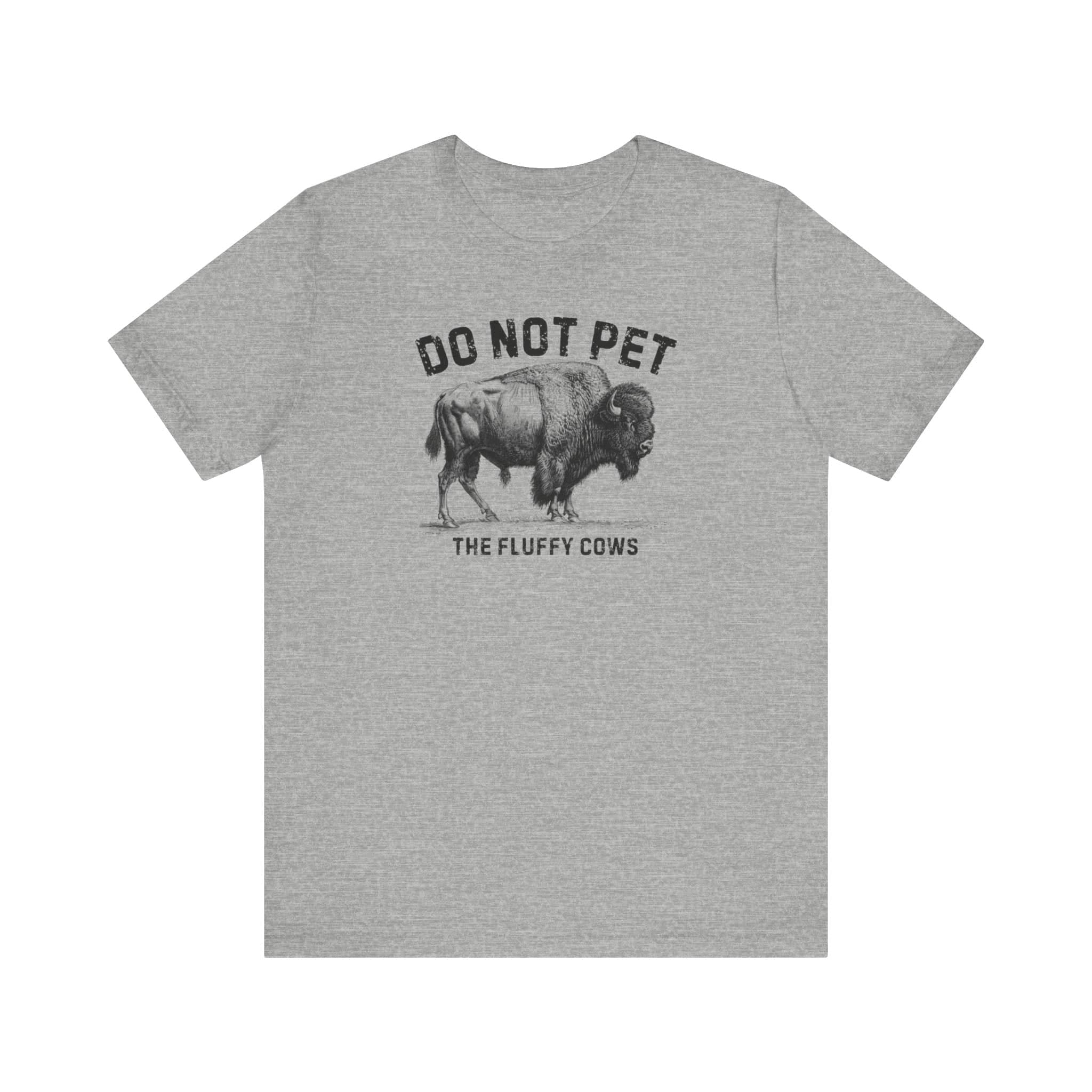 Do Not Pet The Fluffy Cows Shirt Funny Animal Lover Tee