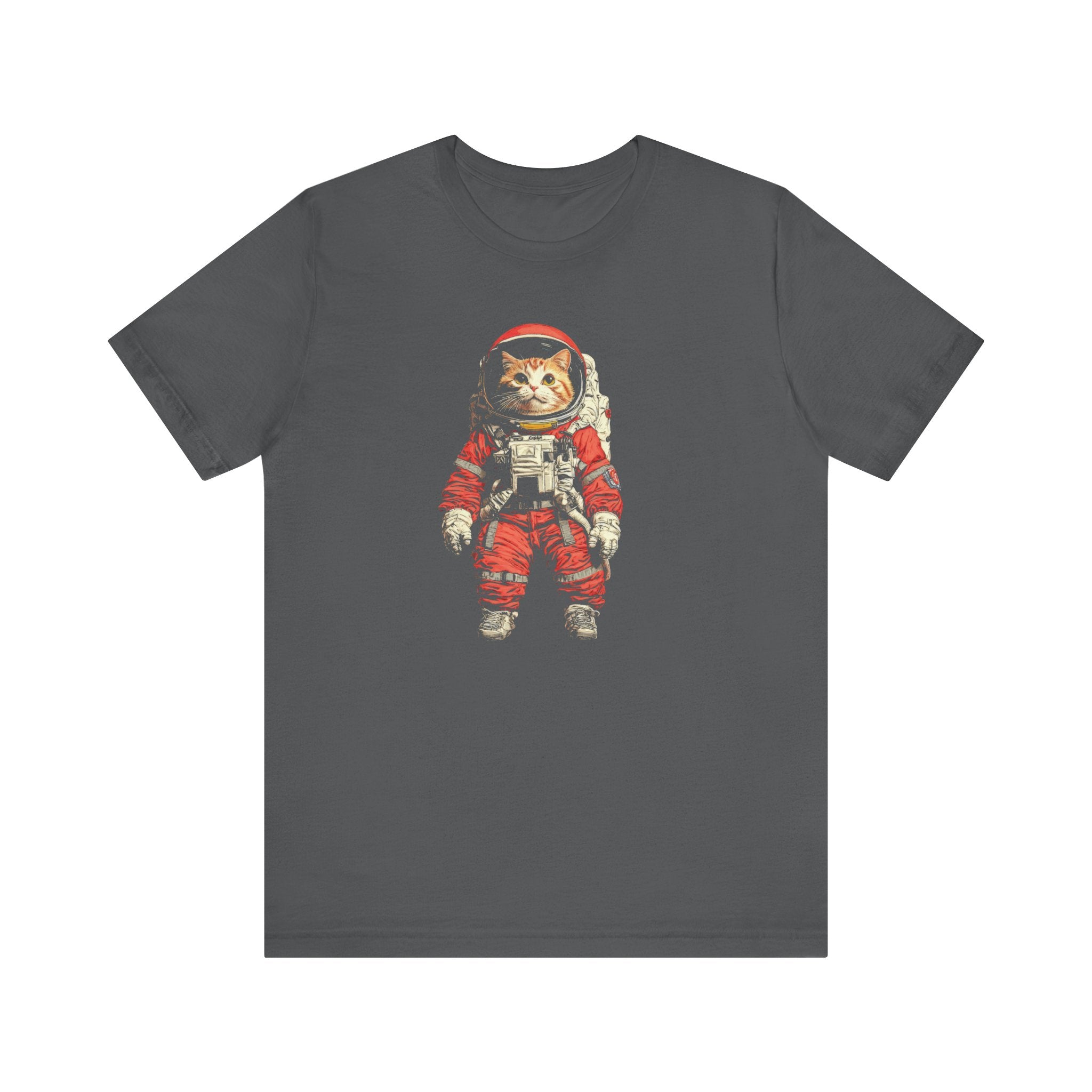 Courageous Cat Astronaut Graphic Tee
