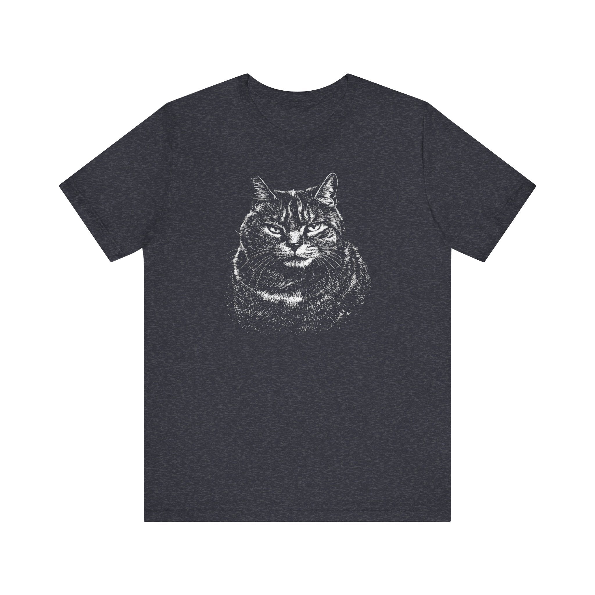 Grumpy Cat Face T-Shirt – Hilarious Cat Lover Tee