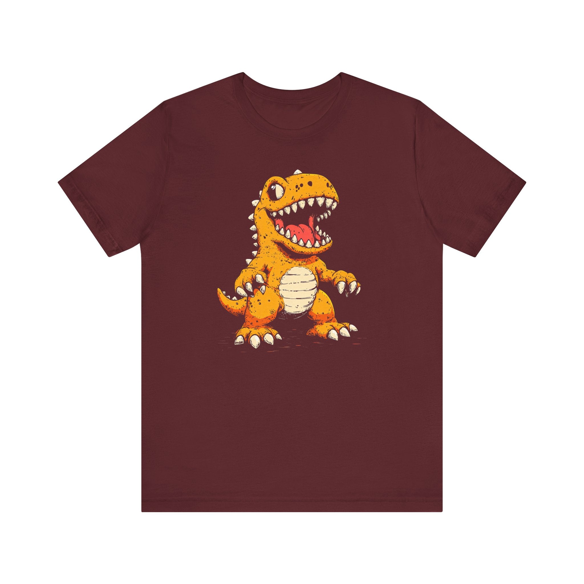 Cute Cartoon Dinosaur Graphic Tee