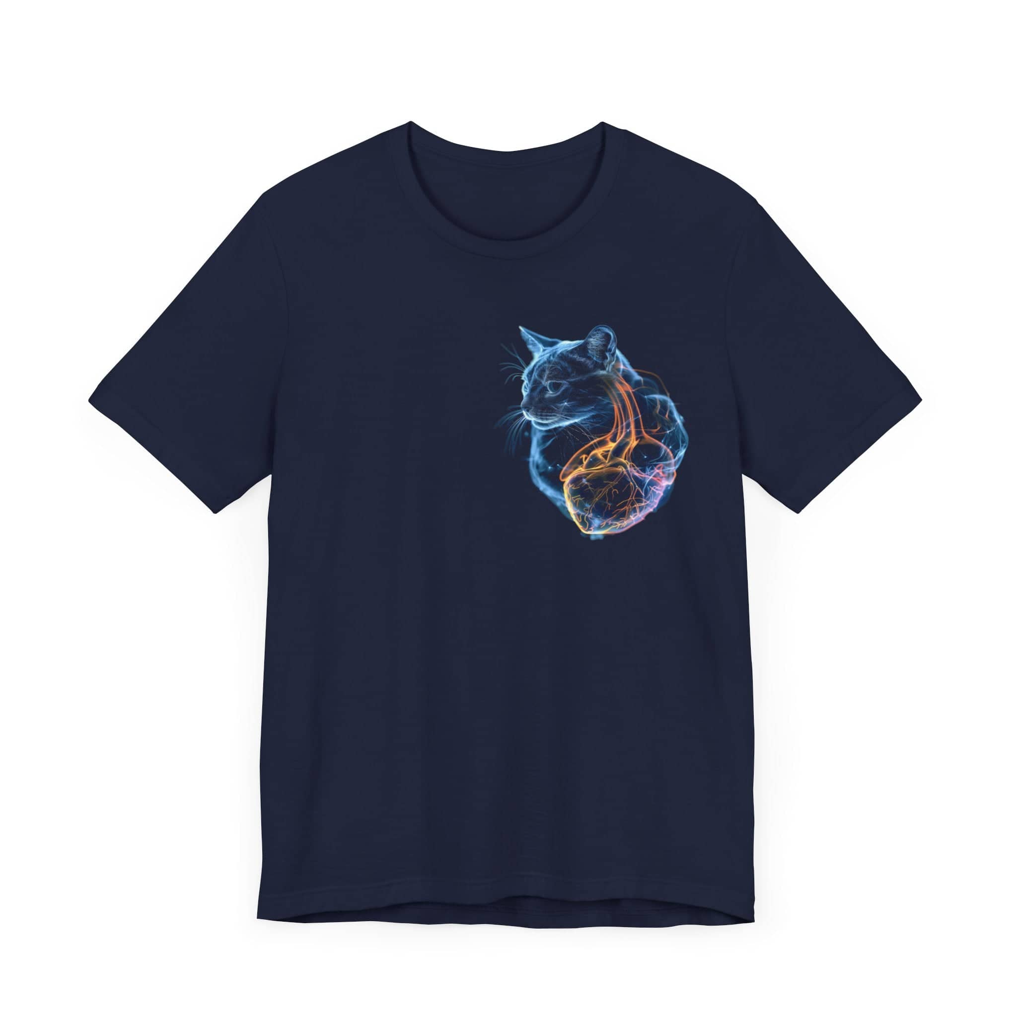 My Cat IS My Heart Unisex Jersey Short Sleeve Tee