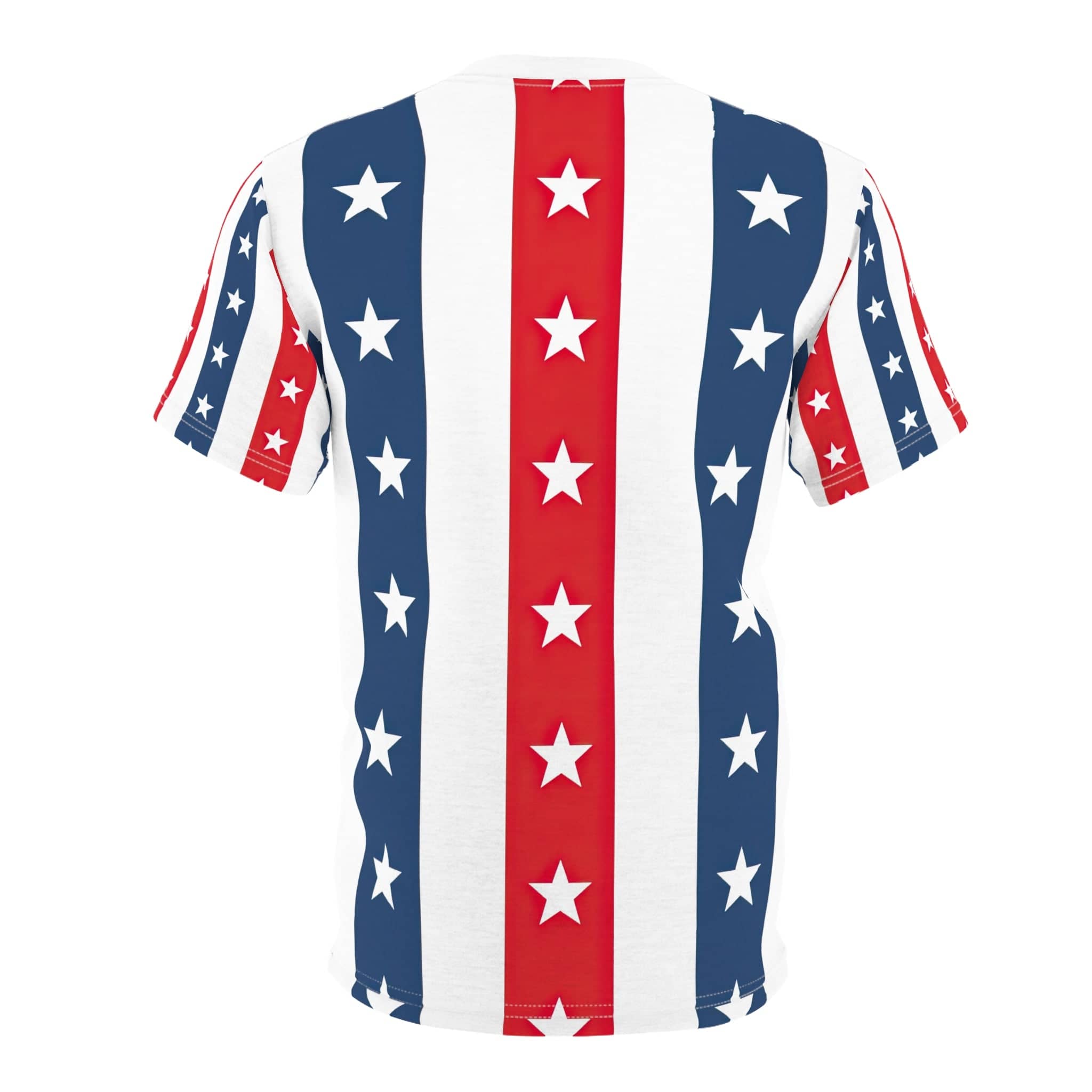 Liberty Stripes Unisex Cut & Sew Tee (AOP)