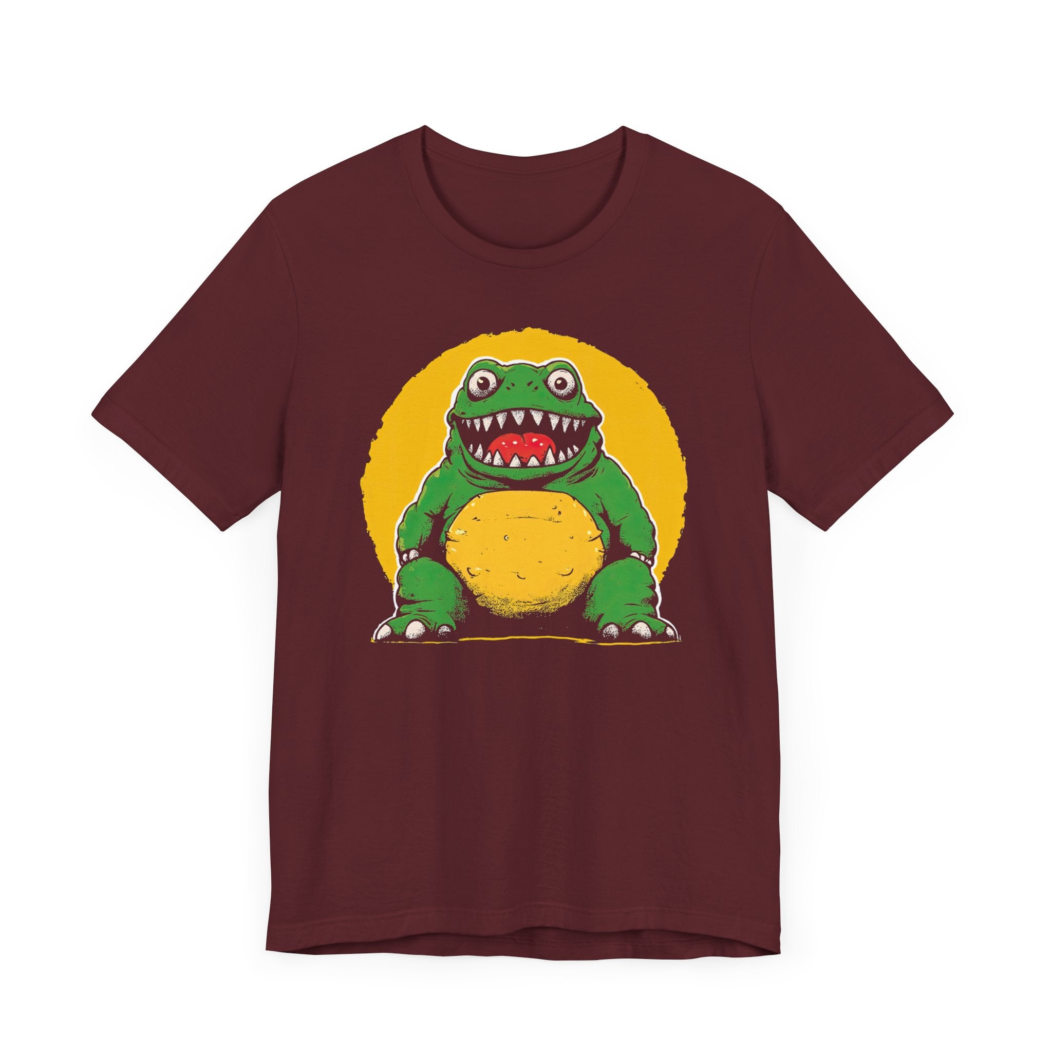 Playful Monster Frog Graphic Tee