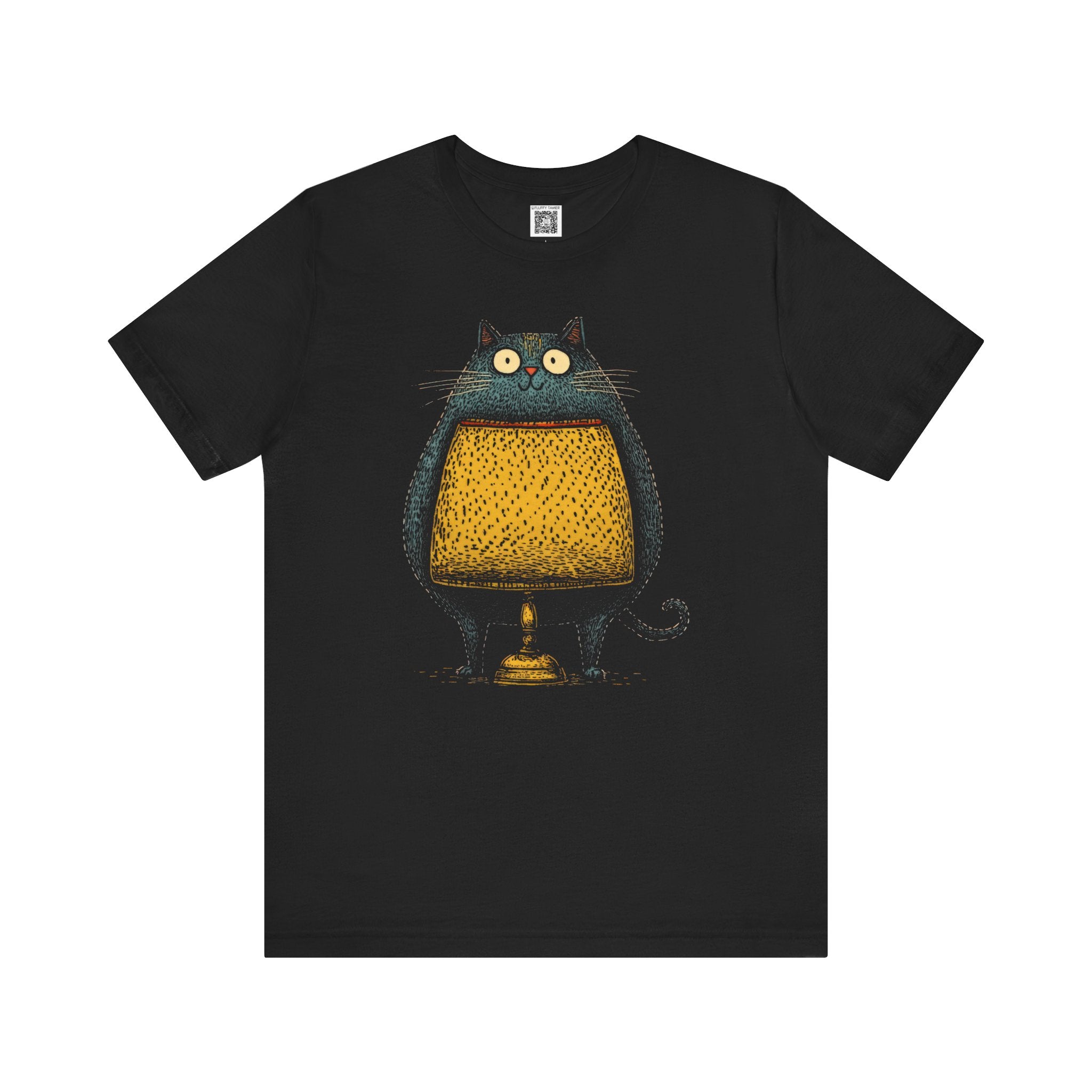 Whimsical Cat Lamp T-Shirt