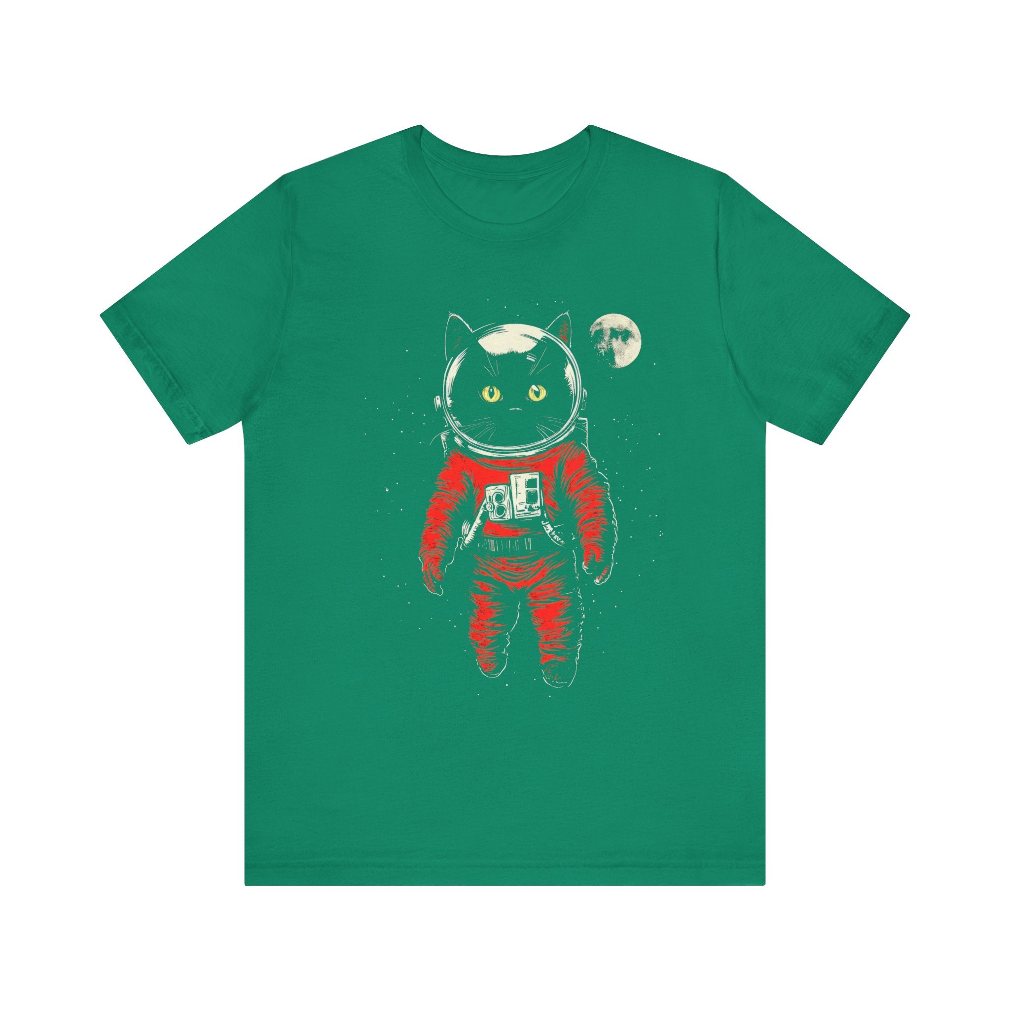 Lunar Cat Astronaut Graphic Tee
