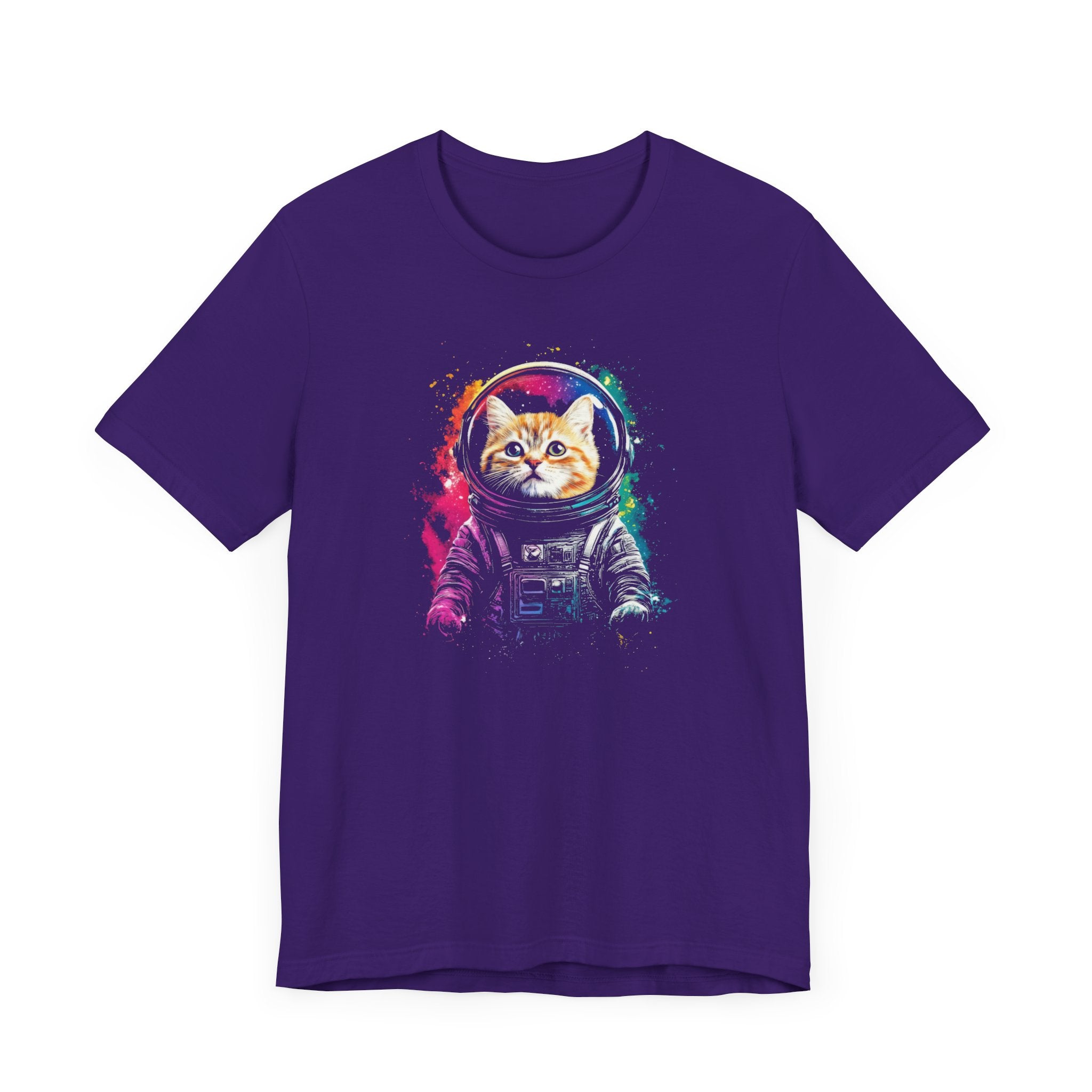 Space Cat Astronaut T-Shirt