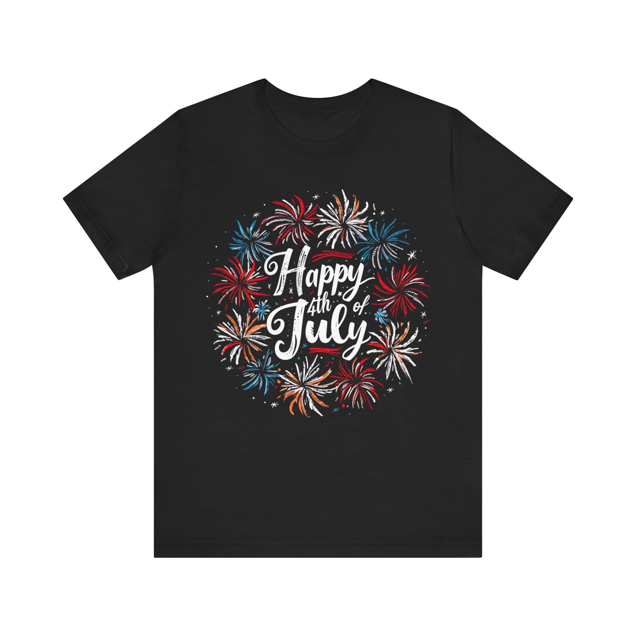 Happy 4th of July Fireworks Tee