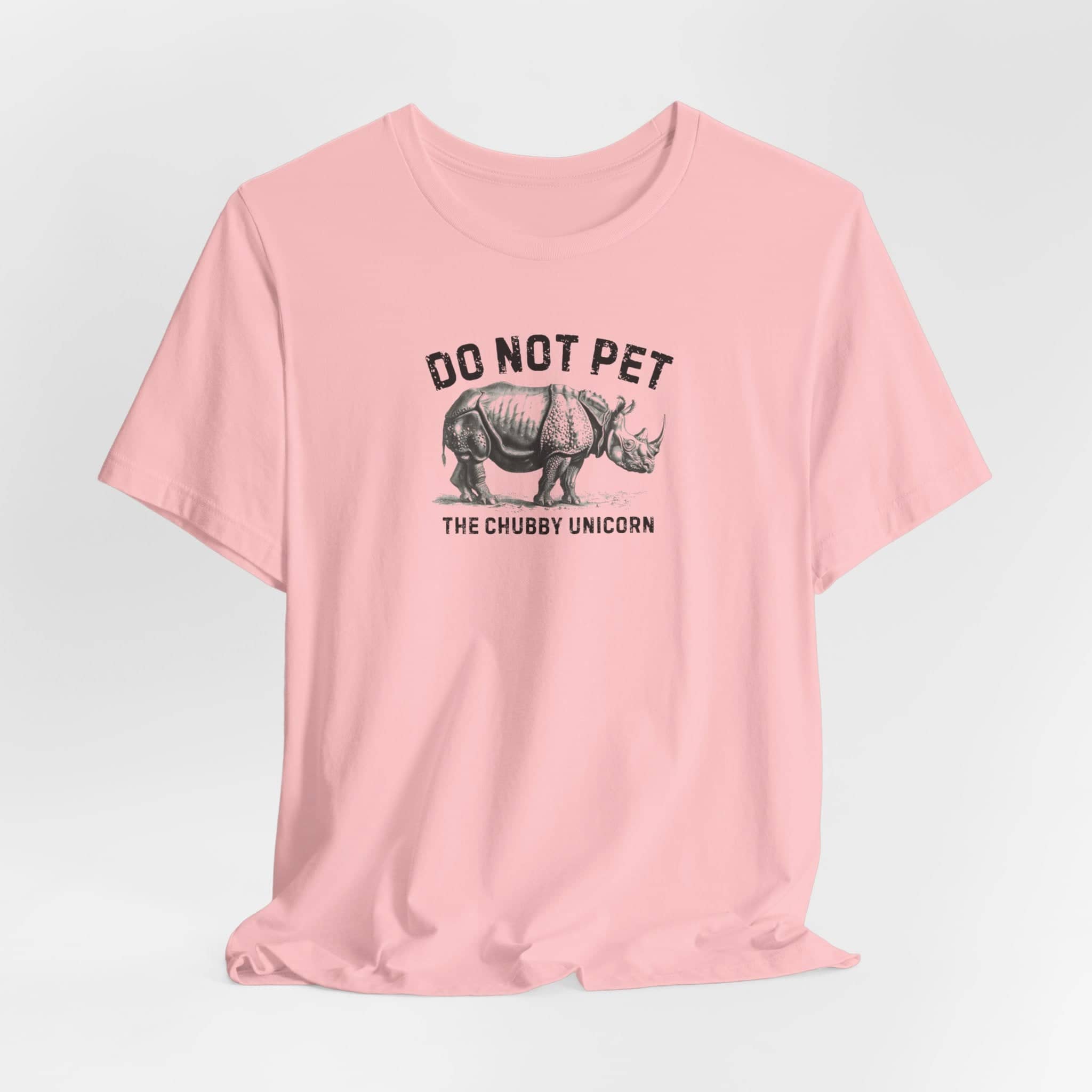 Do Not Pet The Chubby Unicorn Shirt Funny Rhino Lover Tee (XS to 5XL Edition)