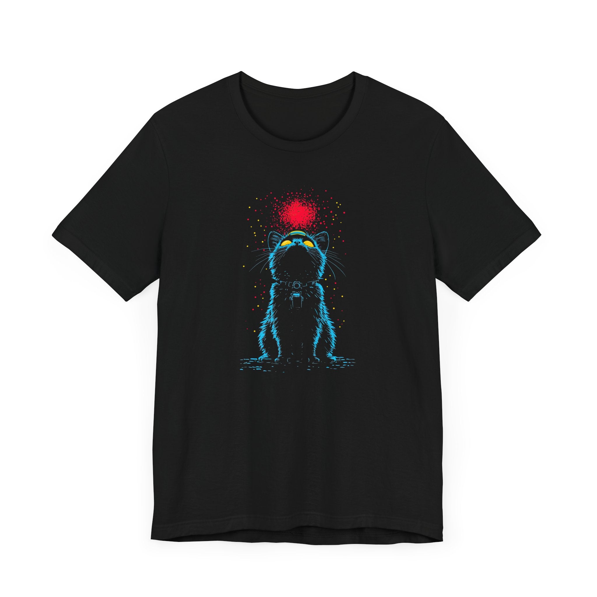 Mystic Cat Glow T-Shirt