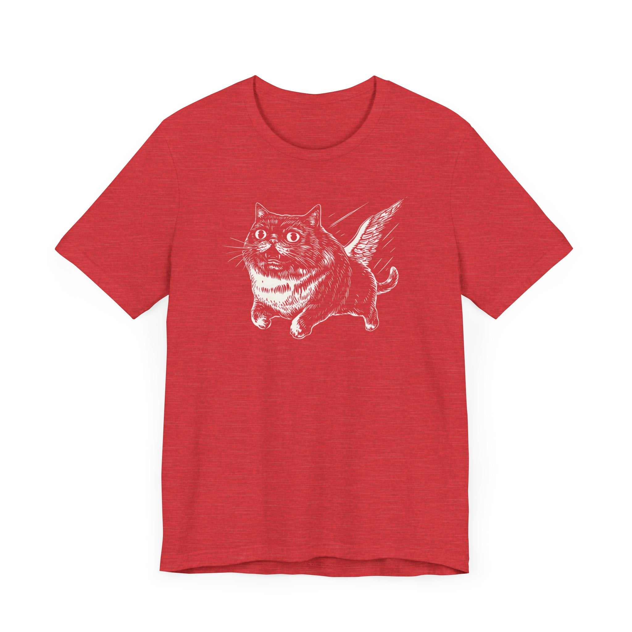 Flying Cat Graphic Tee
