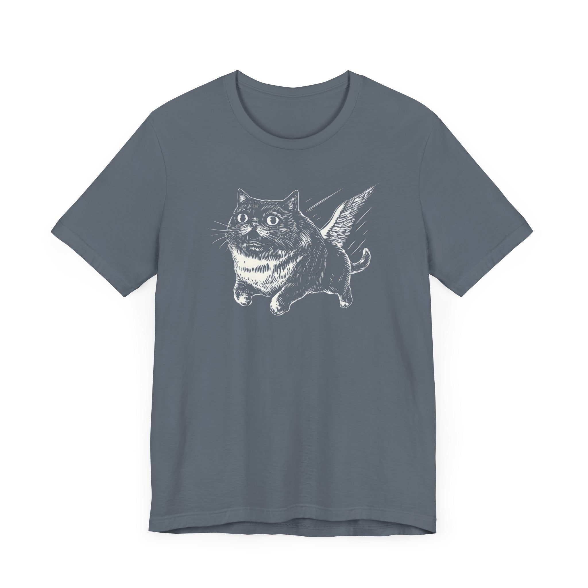 Flying Cat Graphic Tee