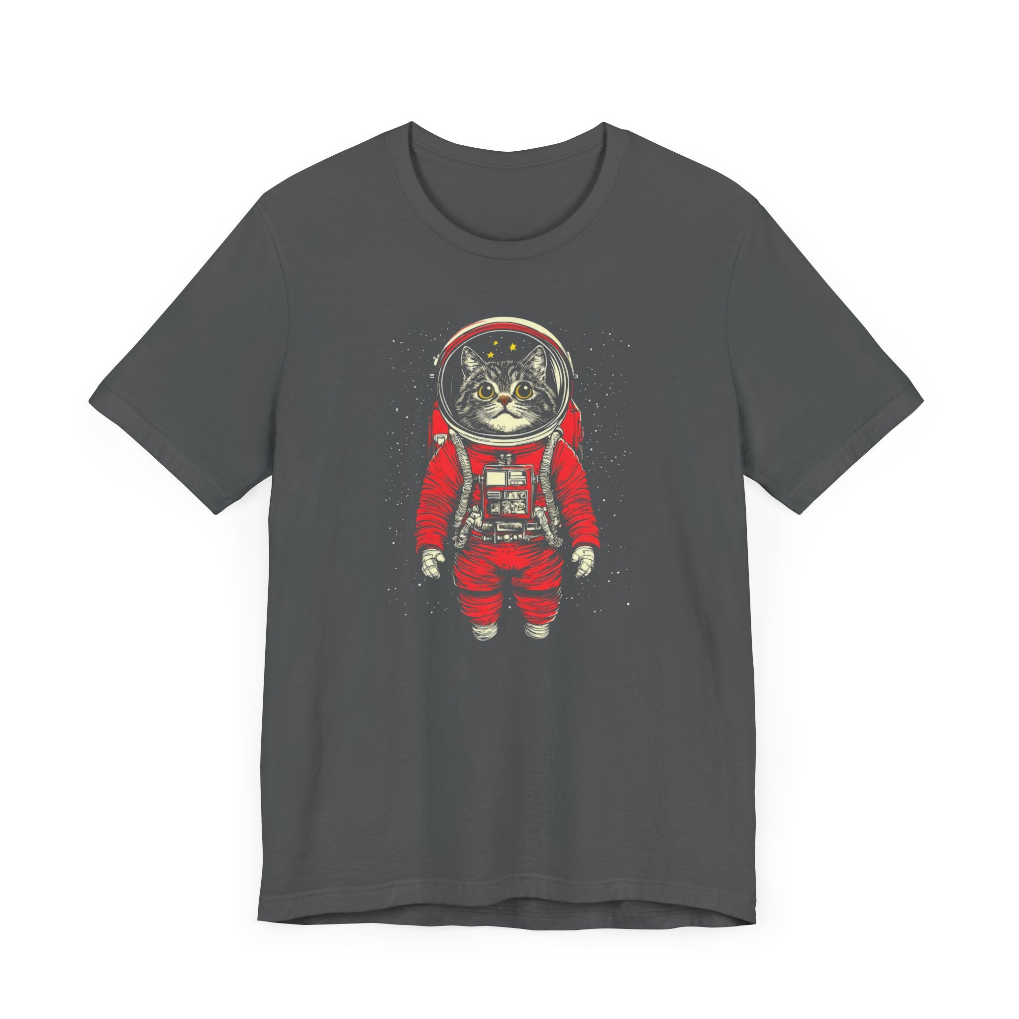 Red Spacesuit Cat T-Shirt