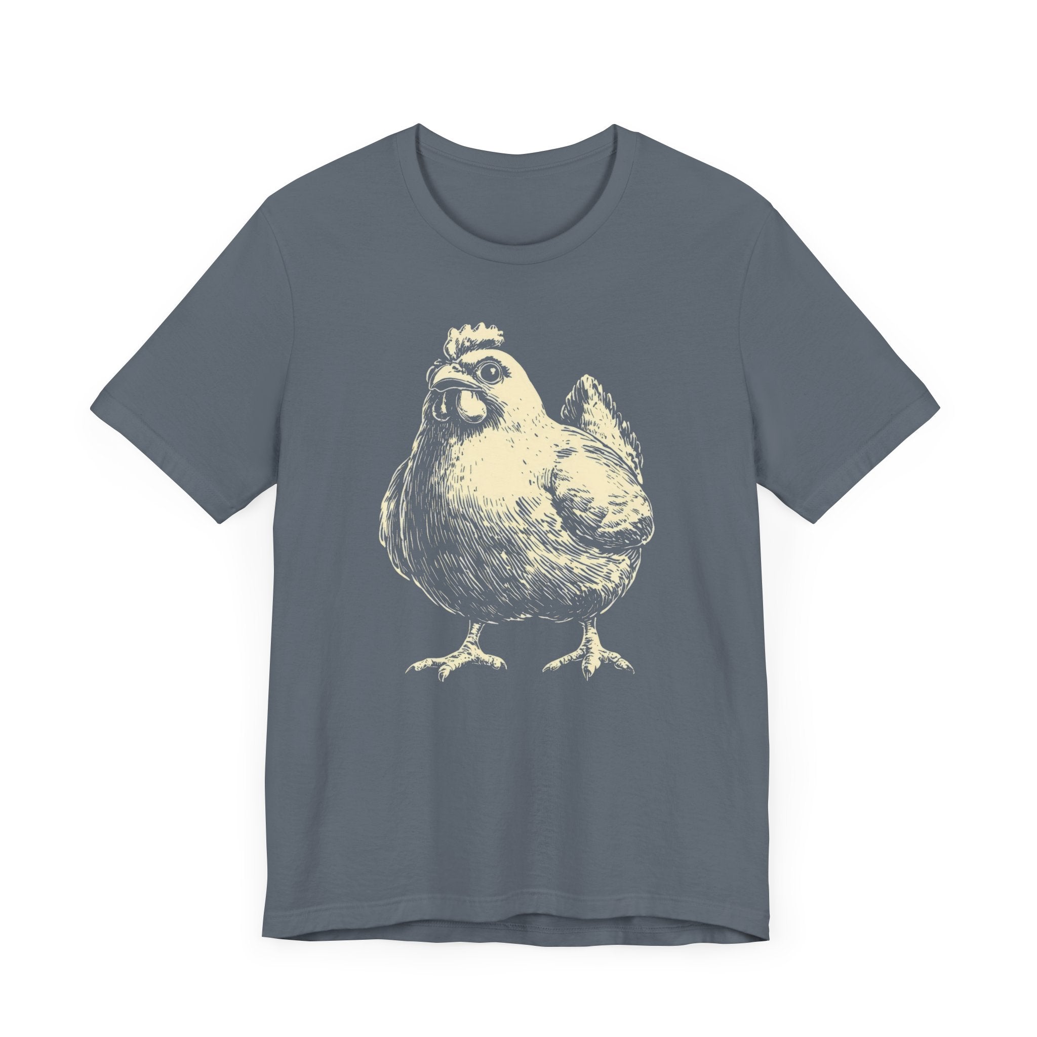 Vintage Chicken Illustration Tee