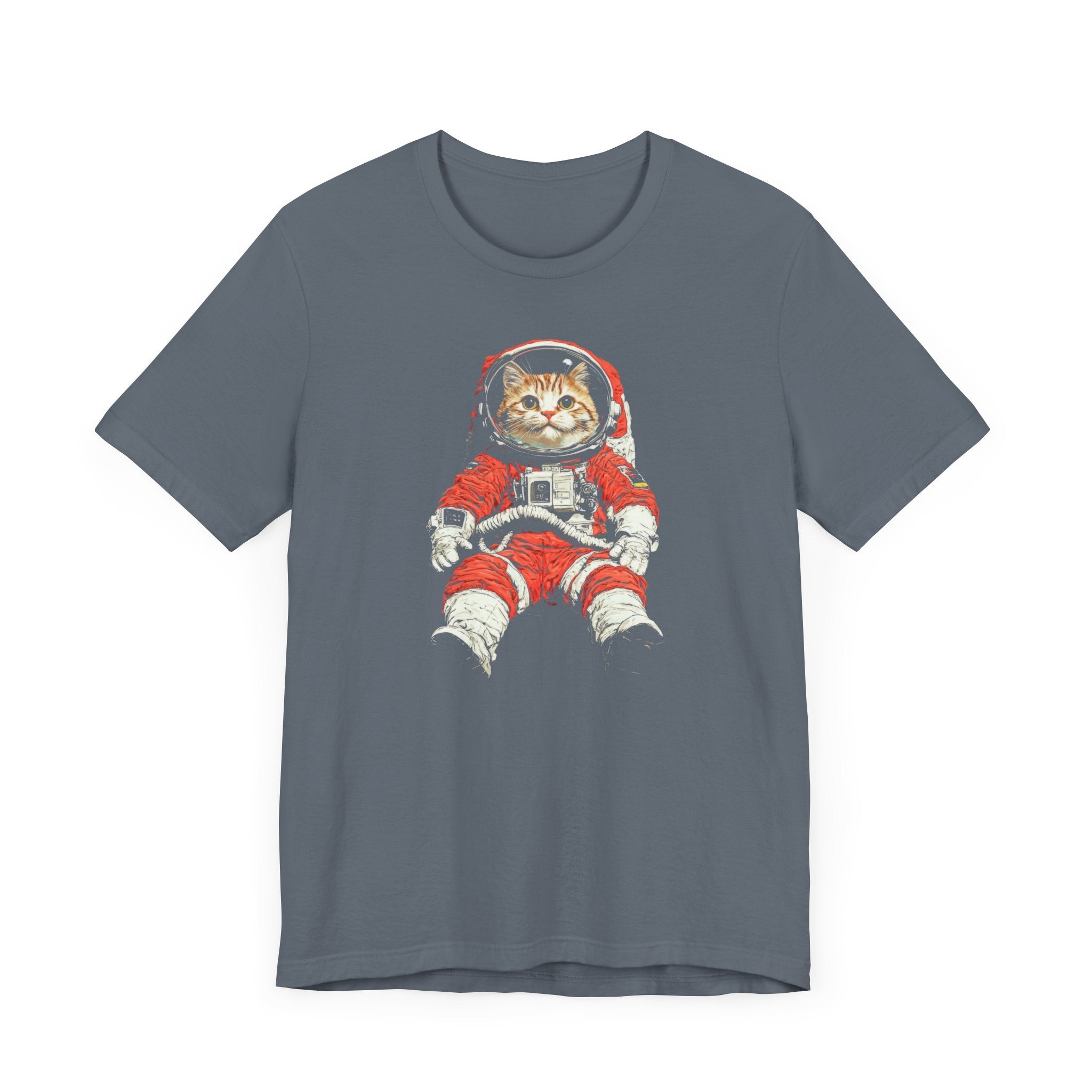 Floating Space Cat Graphic Tee