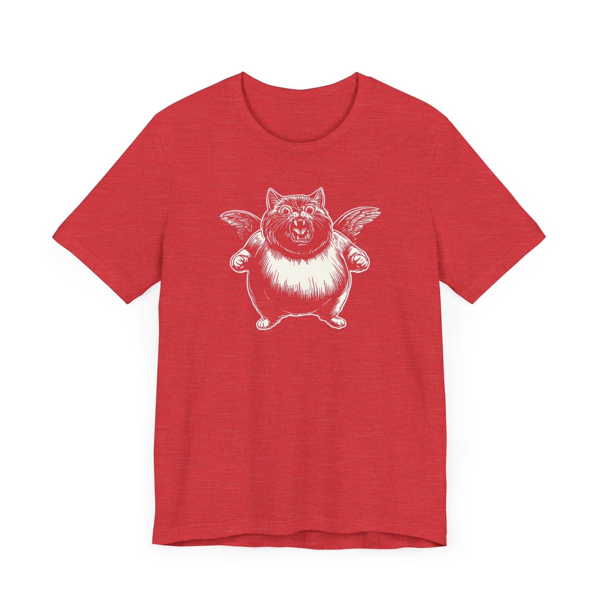 Whimsical Winged Cat T-Shirt