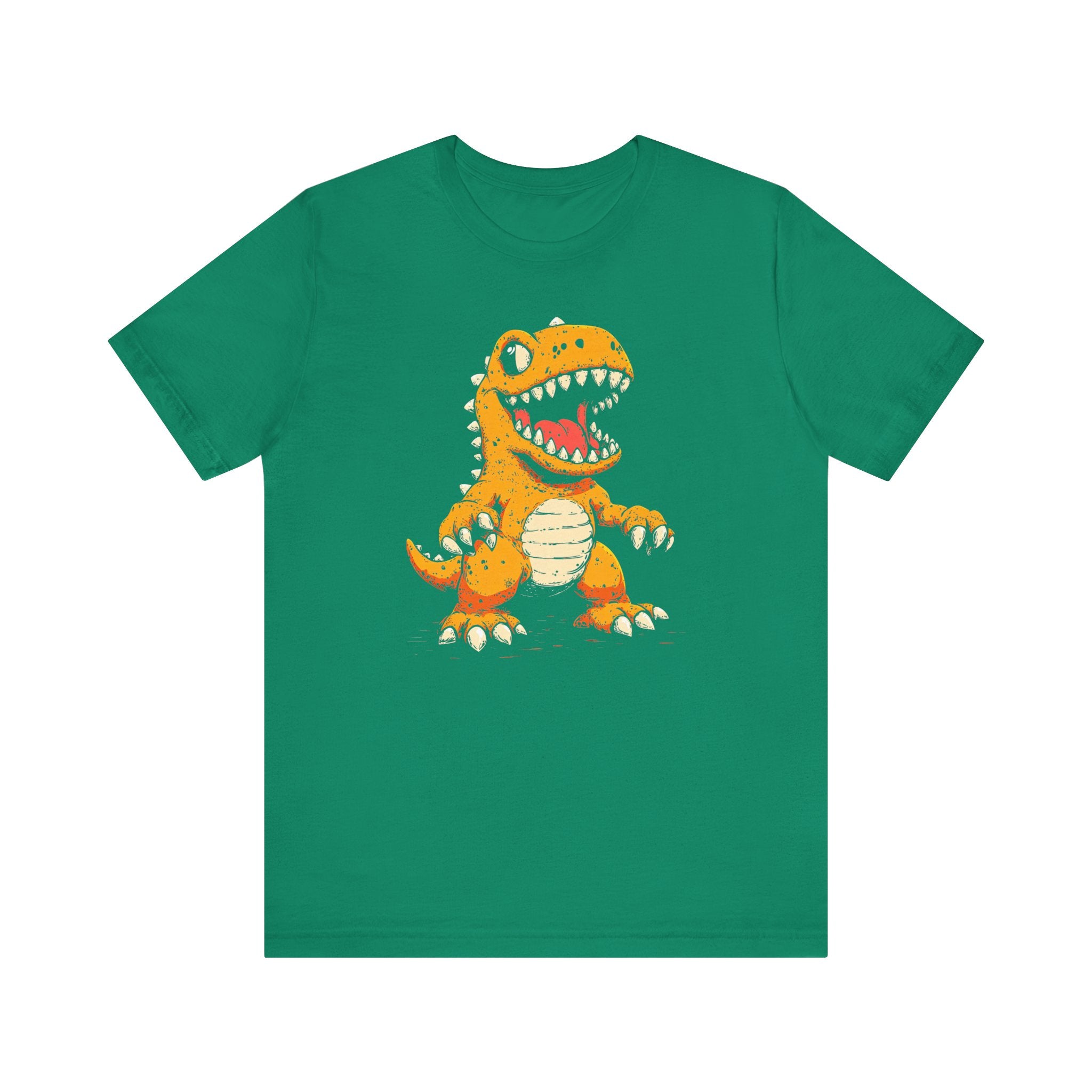 Cute Cartoon Dinosaur Graphic Tee