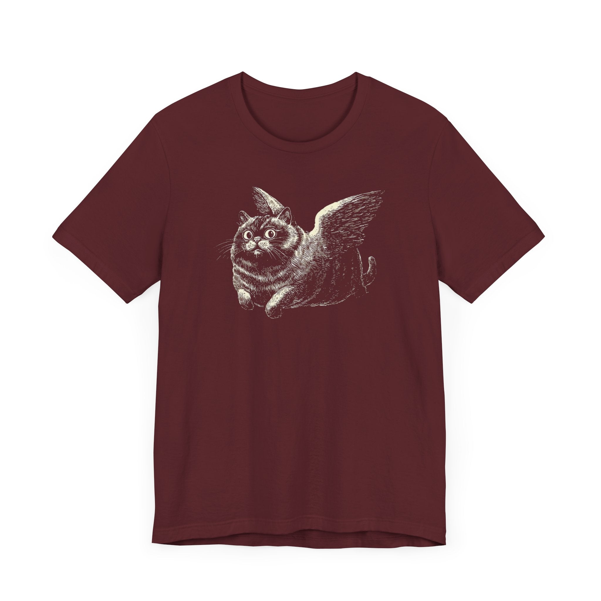 Flying Cat Graphic Tee