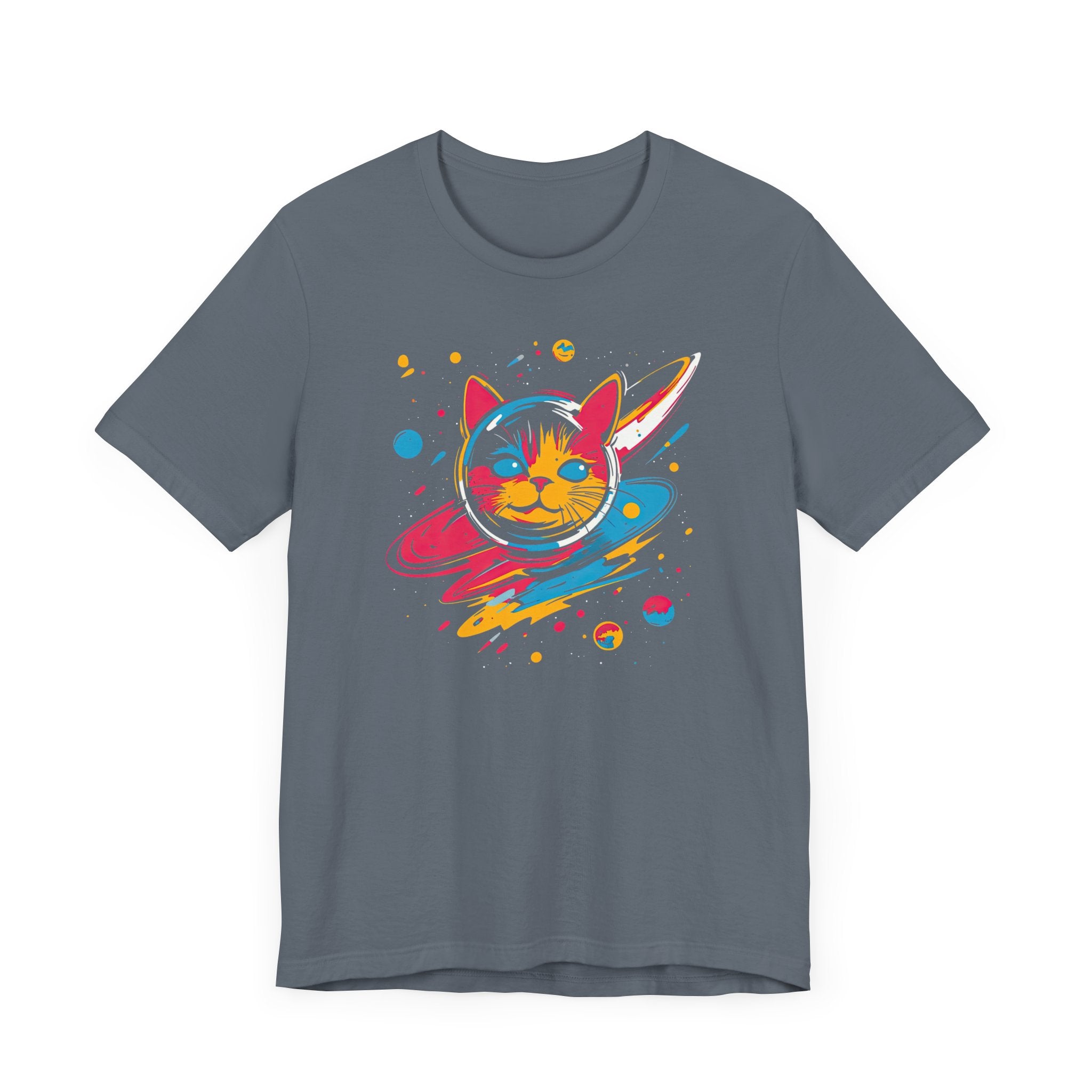 Cosmic Cat Orbit T-Shirt