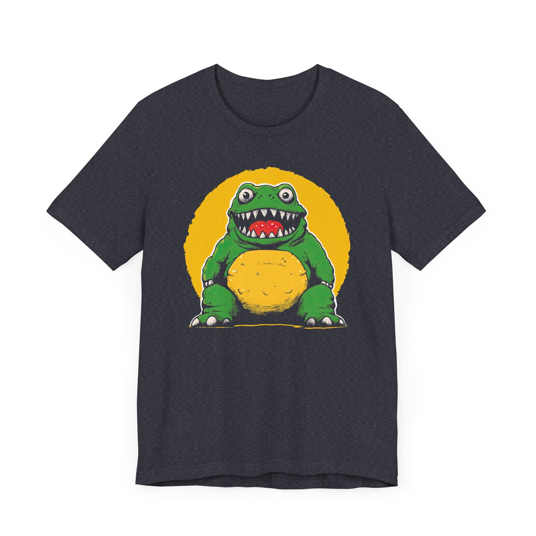 Playful Monster Frog Graphic Tee