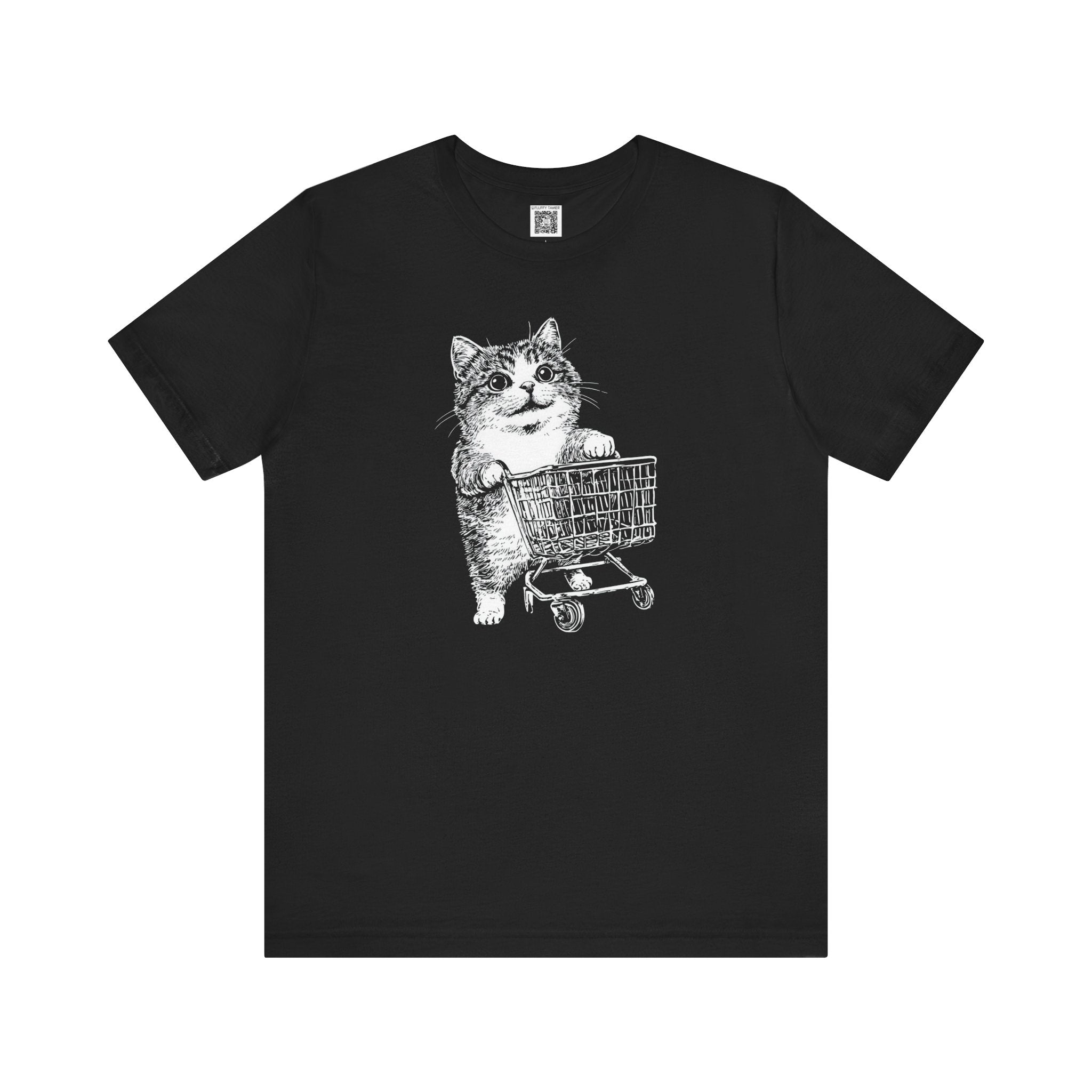 Cute Cat Shopping T-Shirt