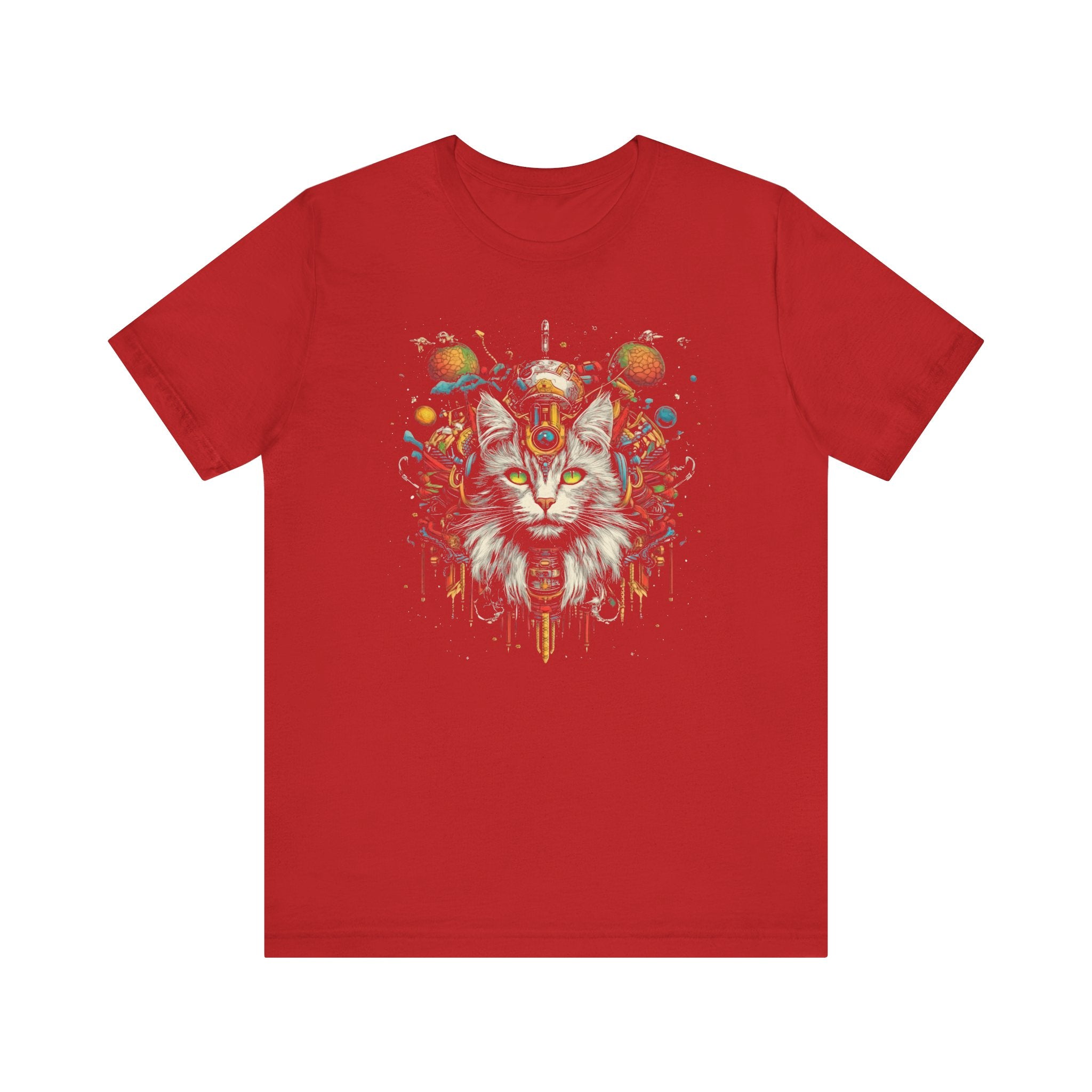 Psychedelic Cosmic Cat T-Shirt