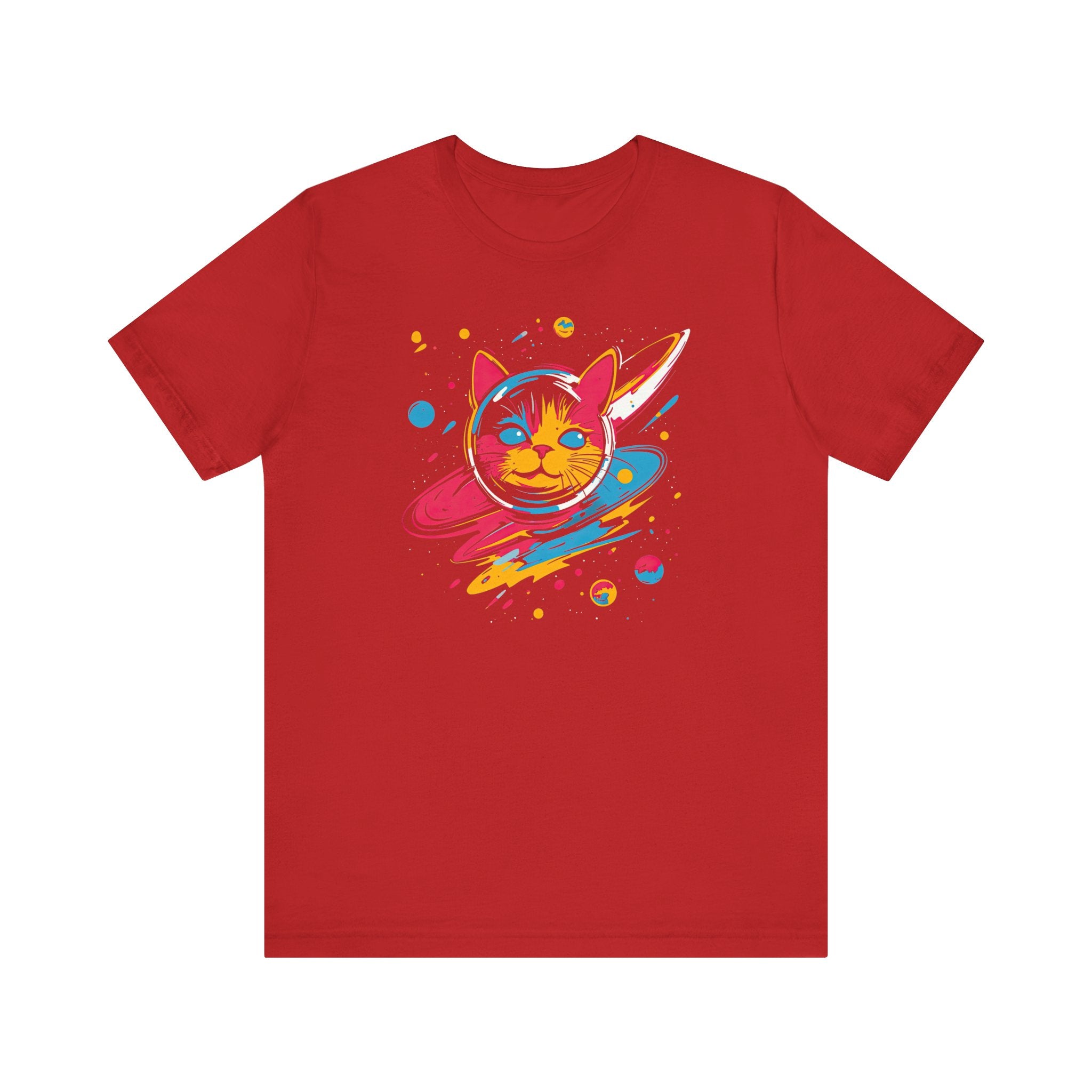 Cosmic Cat Orbit T-Shirt