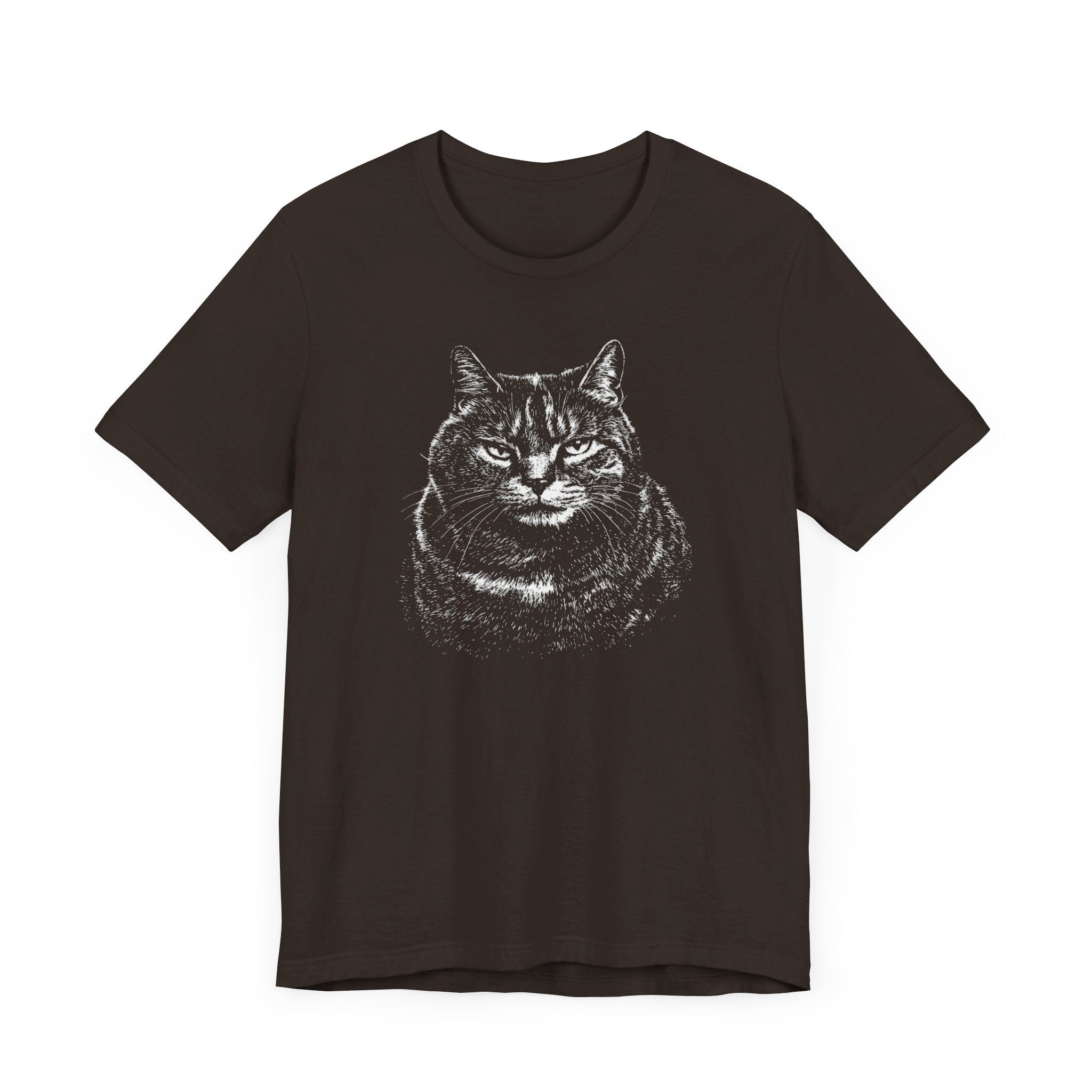 Grumpy Cat Face T-Shirt – Hilarious Cat Lover Tee