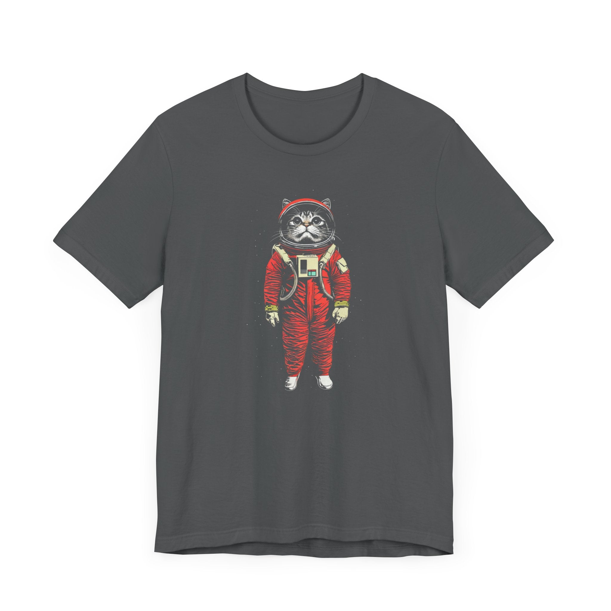 Adorable Cat Astronaut Graphic Tee