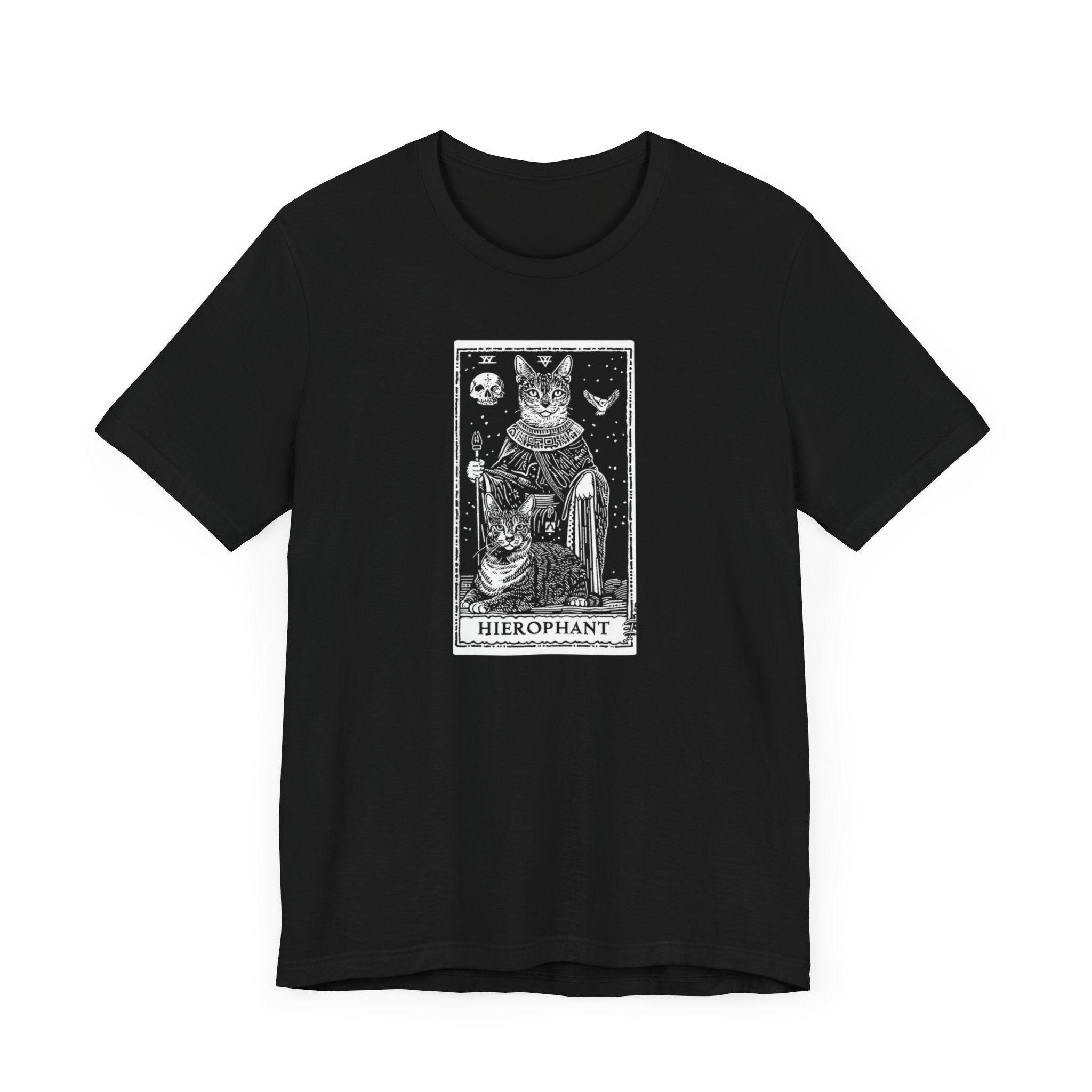 Hierophant Tarot Cat T-Shirt