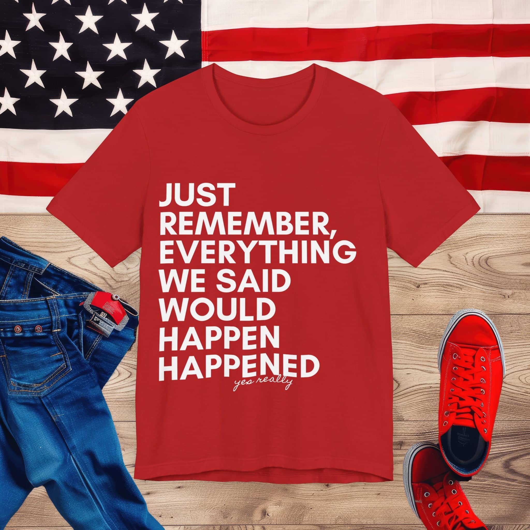 Predictive Proverbs Tee Top Centered Unisex Jersey Short Sleeve Tee