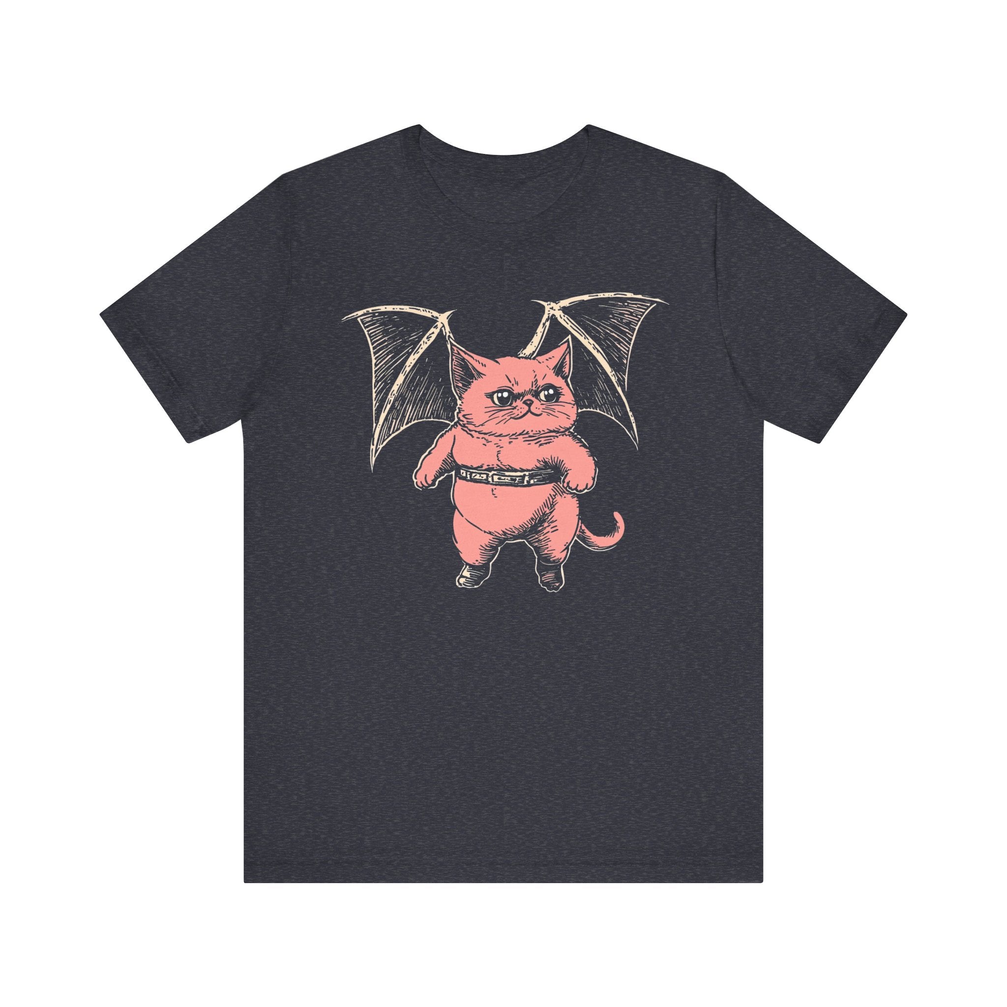 Bat-Winged Cat Graphic Tee