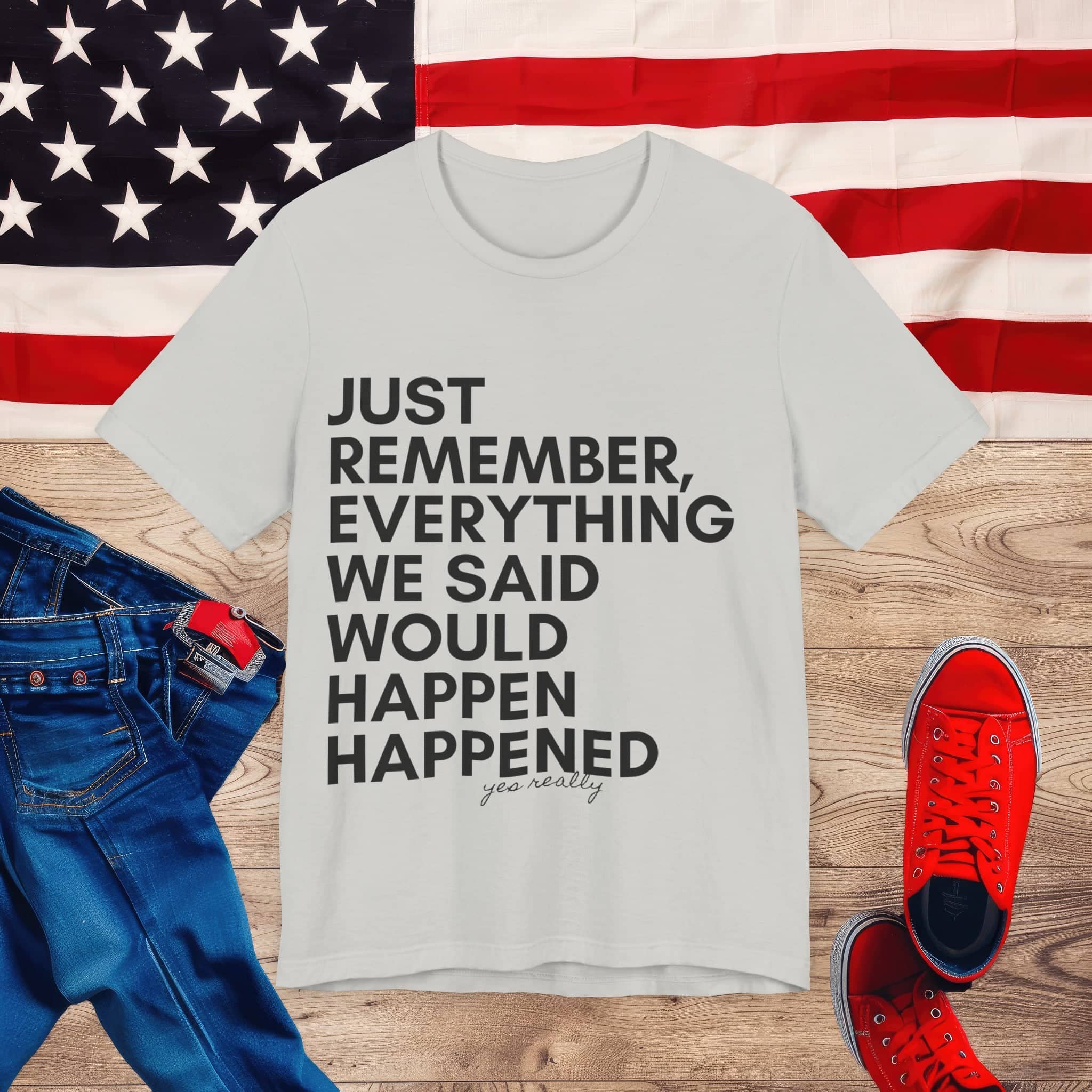 Predictive Proverbs Tee Top Centered Unisex Jersey Short Sleeve Tee