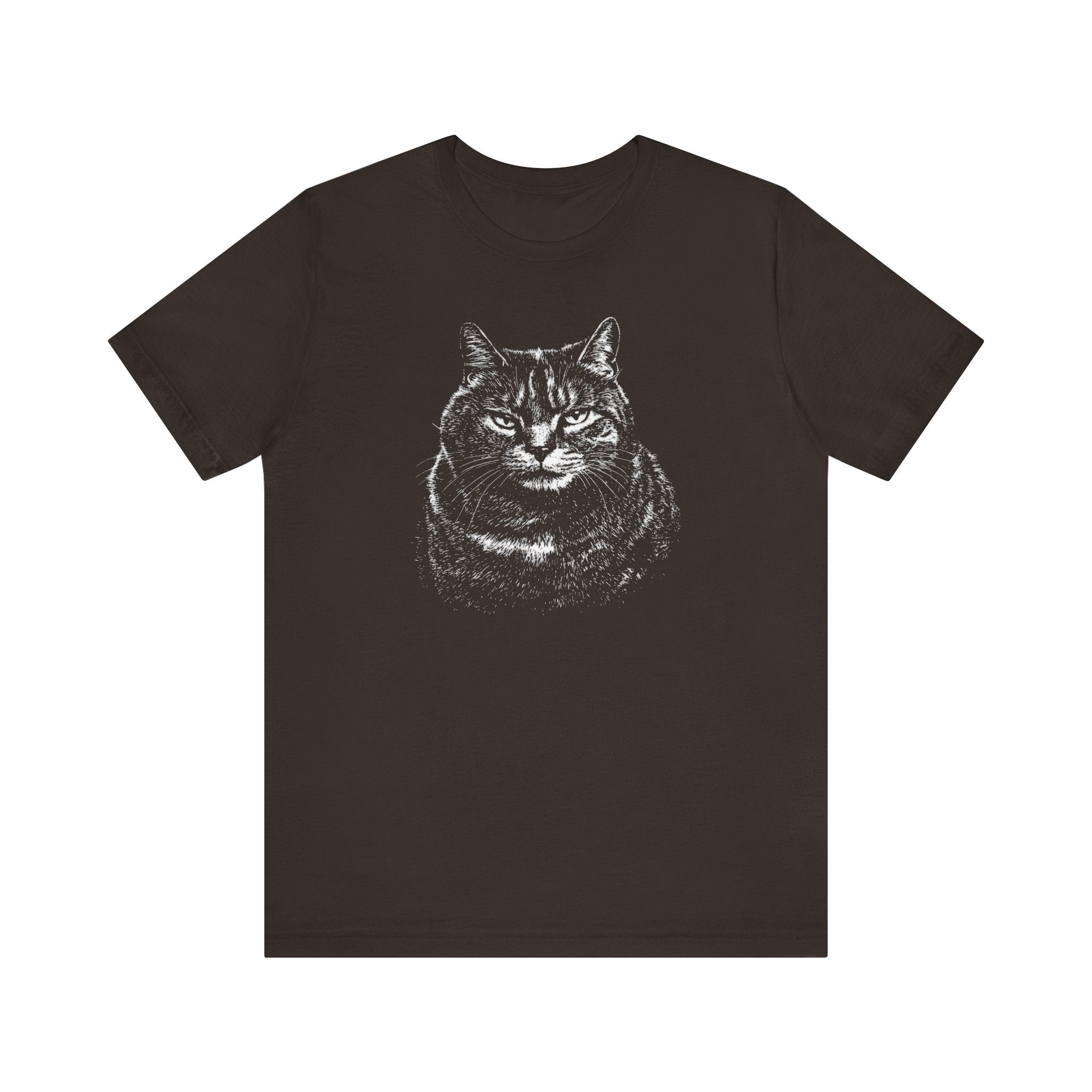 Grumpy Cat Face T-Shirt – Hilarious Cat Lover Tee