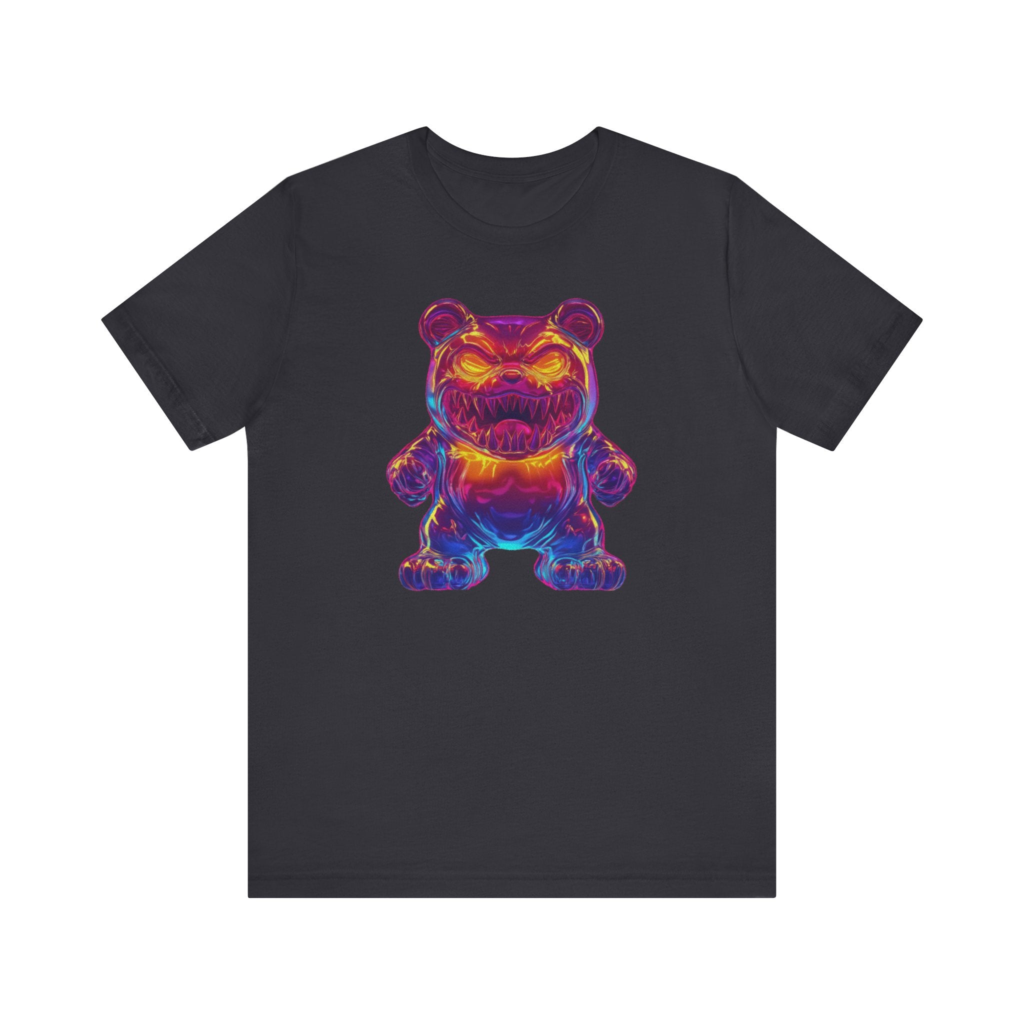 Neon Monster Bear T-Shirt Bold and Playful Design