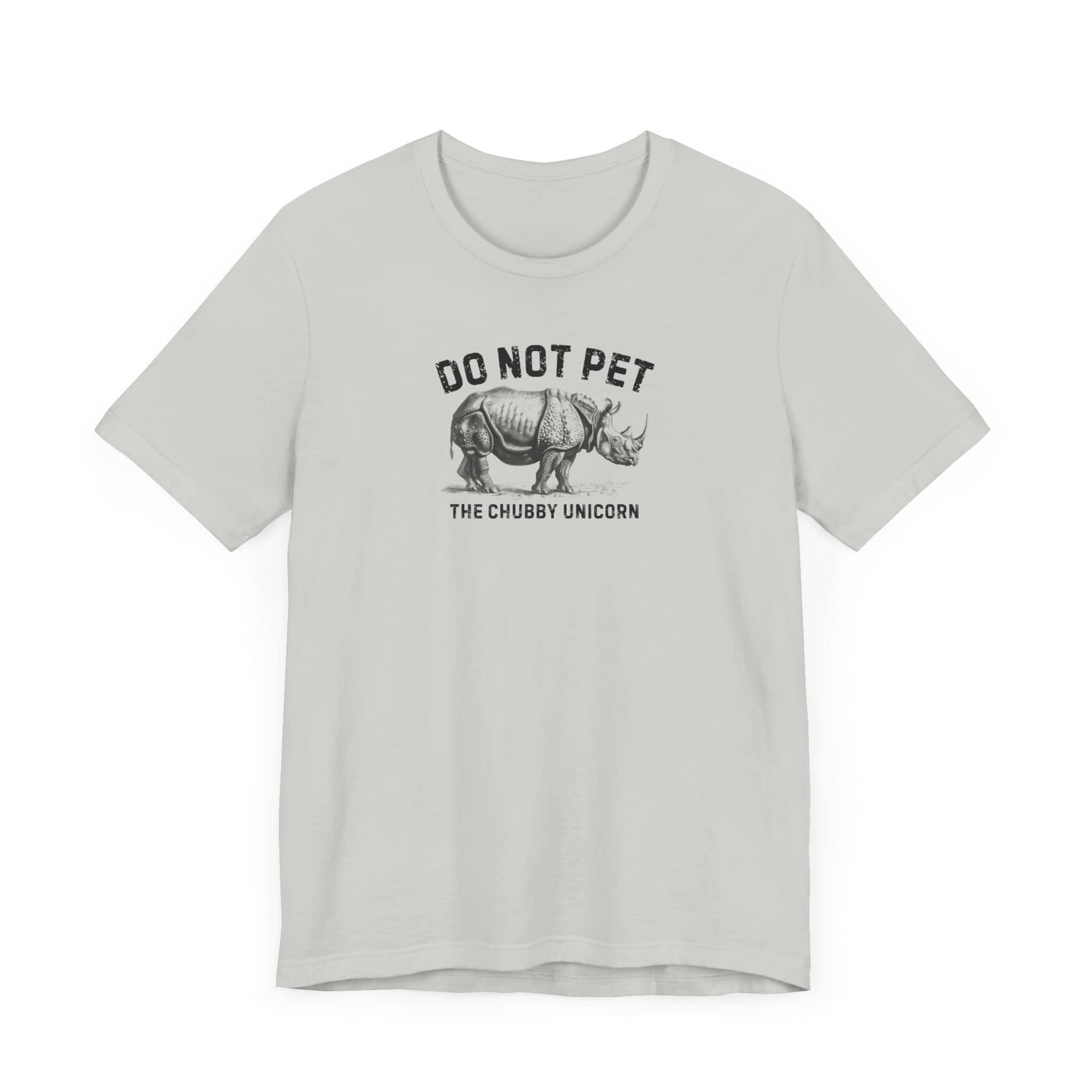 Do Not Pet The Chubby Unicorn Shirt Funny Rhino Lover Tee (XS to 5XL Edition)