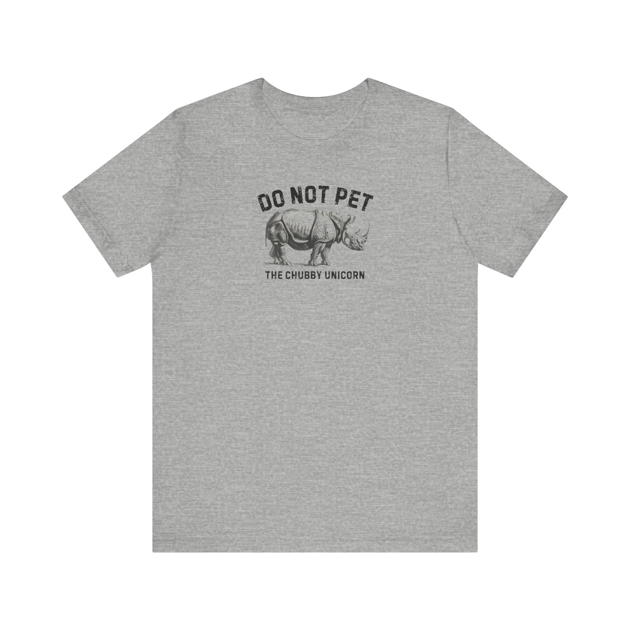 Do Not Pet The Chubby Unicorn Shirt Funny Rhino Lover Tee (XS to 5XL Edition)