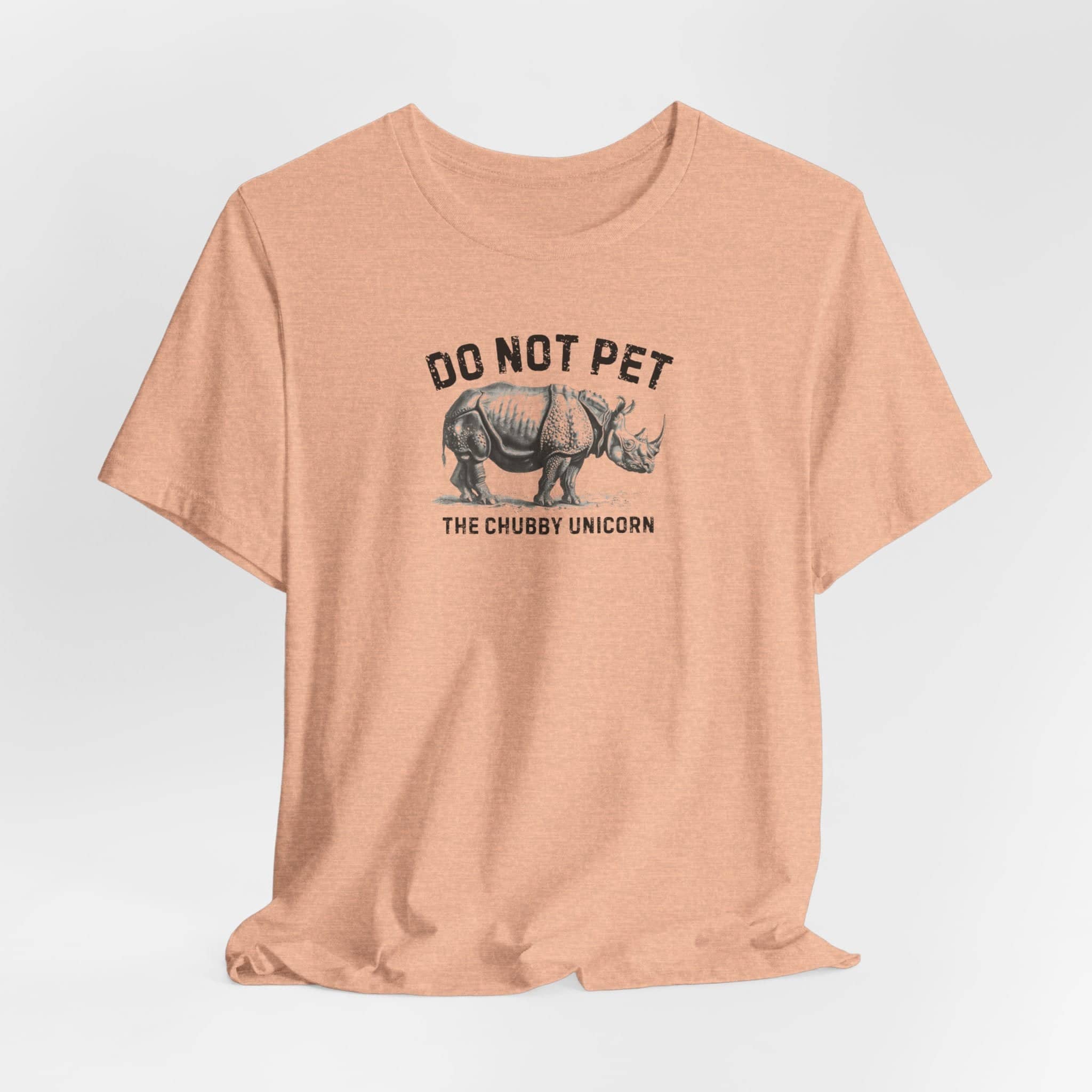Do Not Pet The Chubby Unicorn Shirt Funny Rhino Lover Tee (XS to 5XL Edition)
