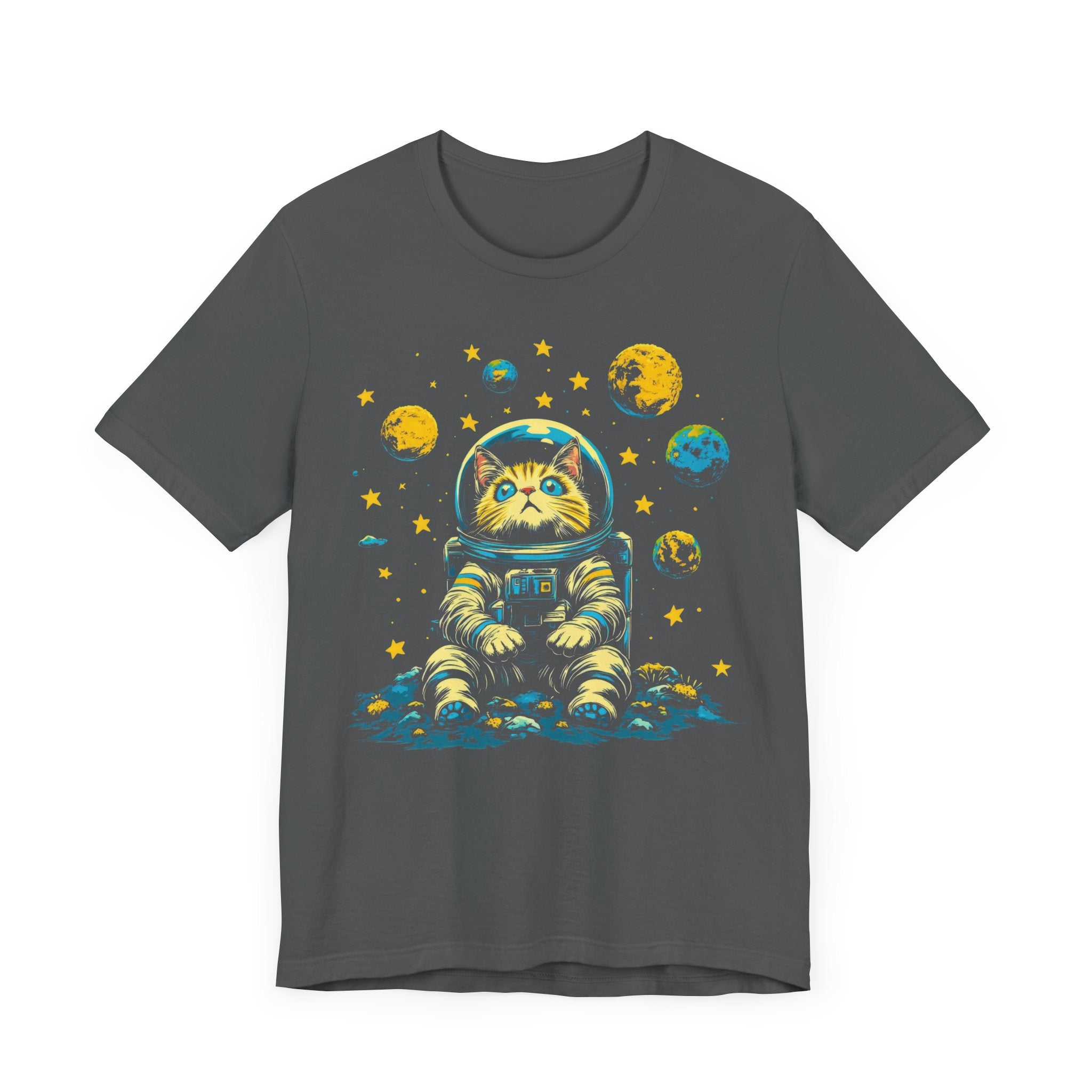 Cosmic Cat Astronaut T-Shirt