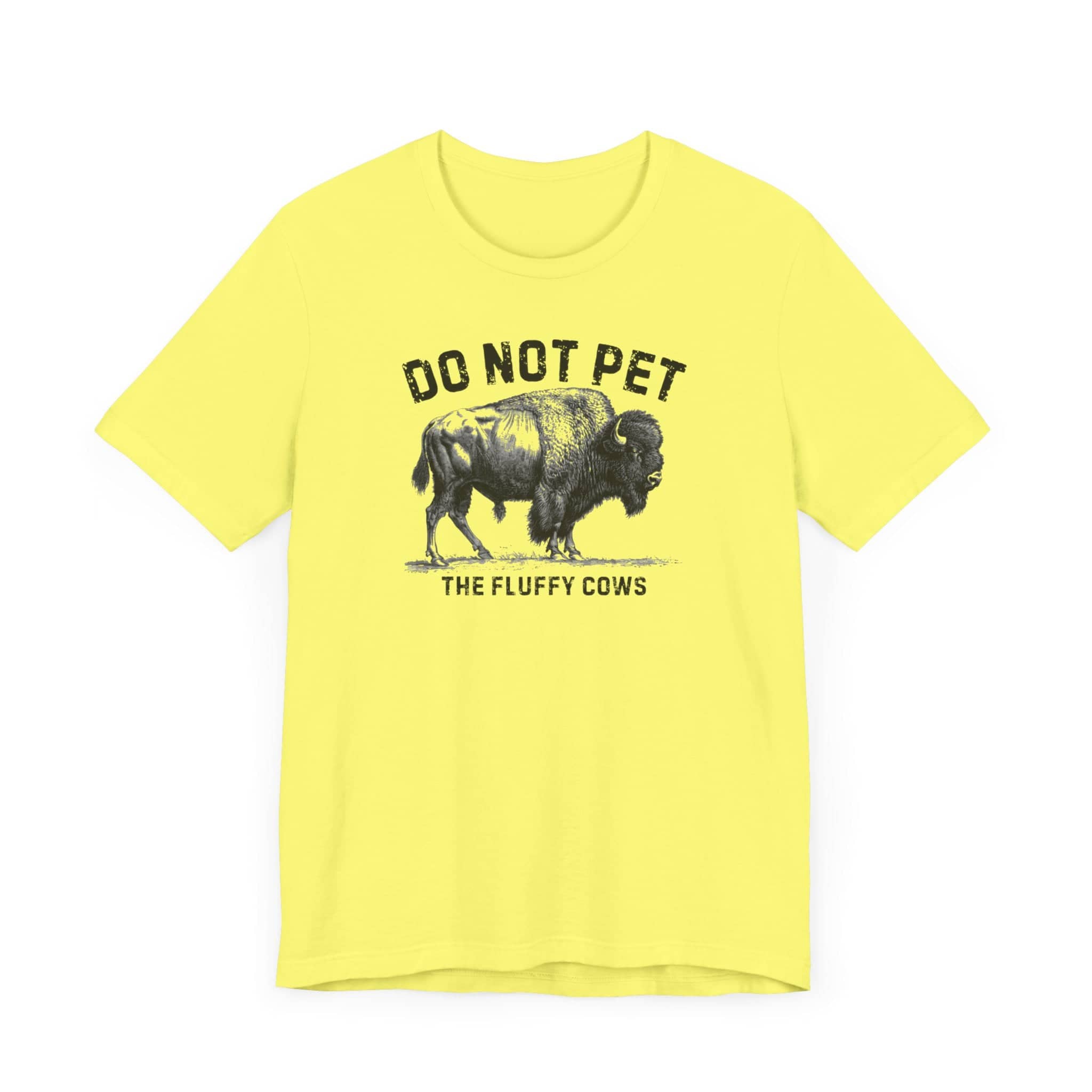 Do Not Pet The Fluffy Cows Shirt Funny Animal Lover Tee