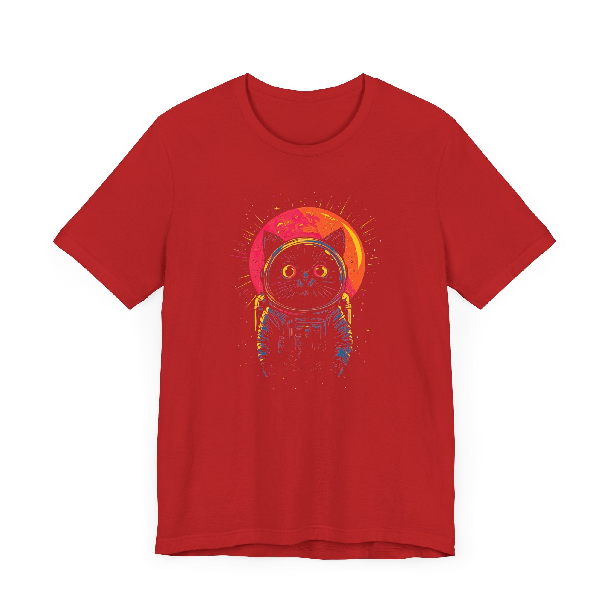 Astronaut Black Cat T-Shirt