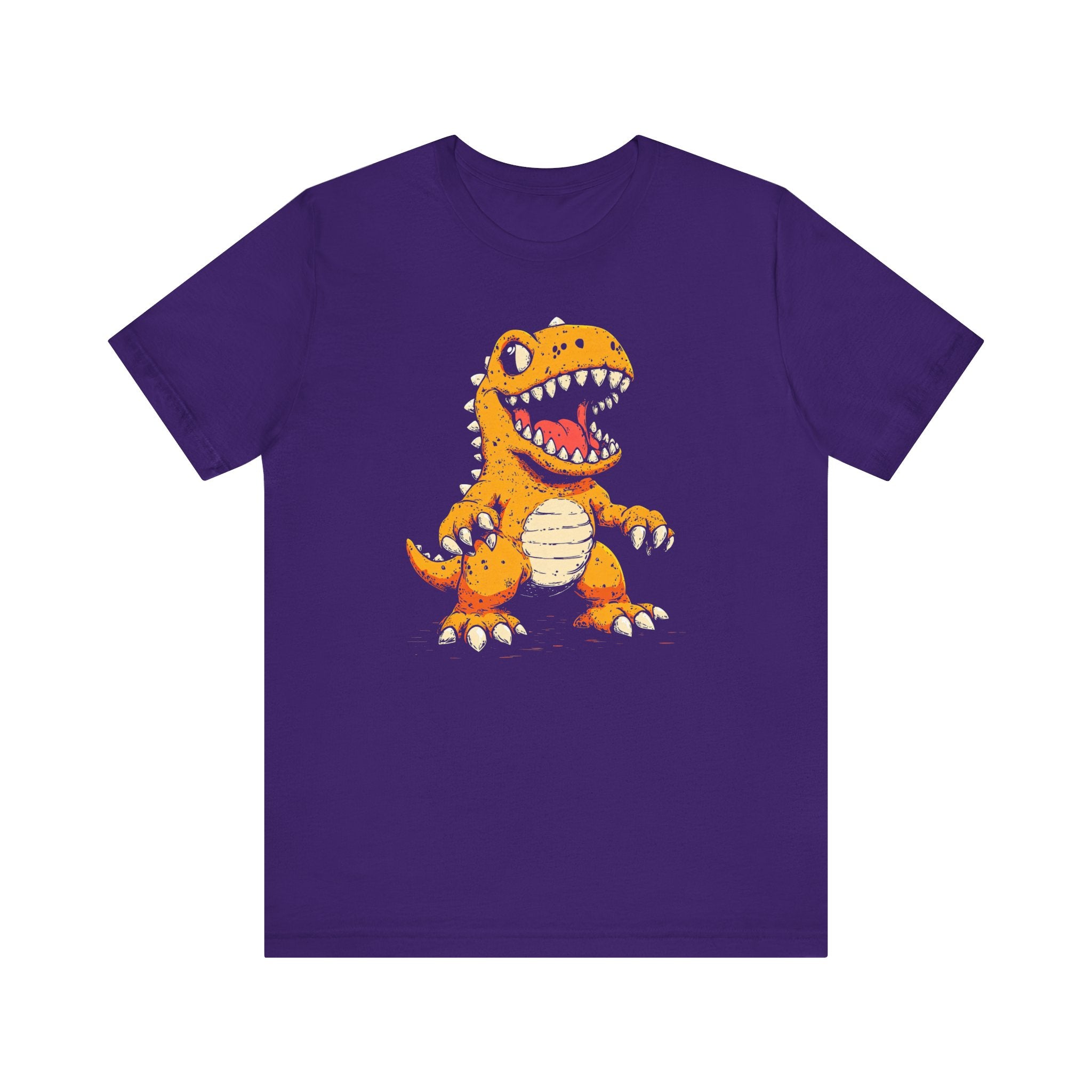 Cute Cartoon Dinosaur Graphic Tee