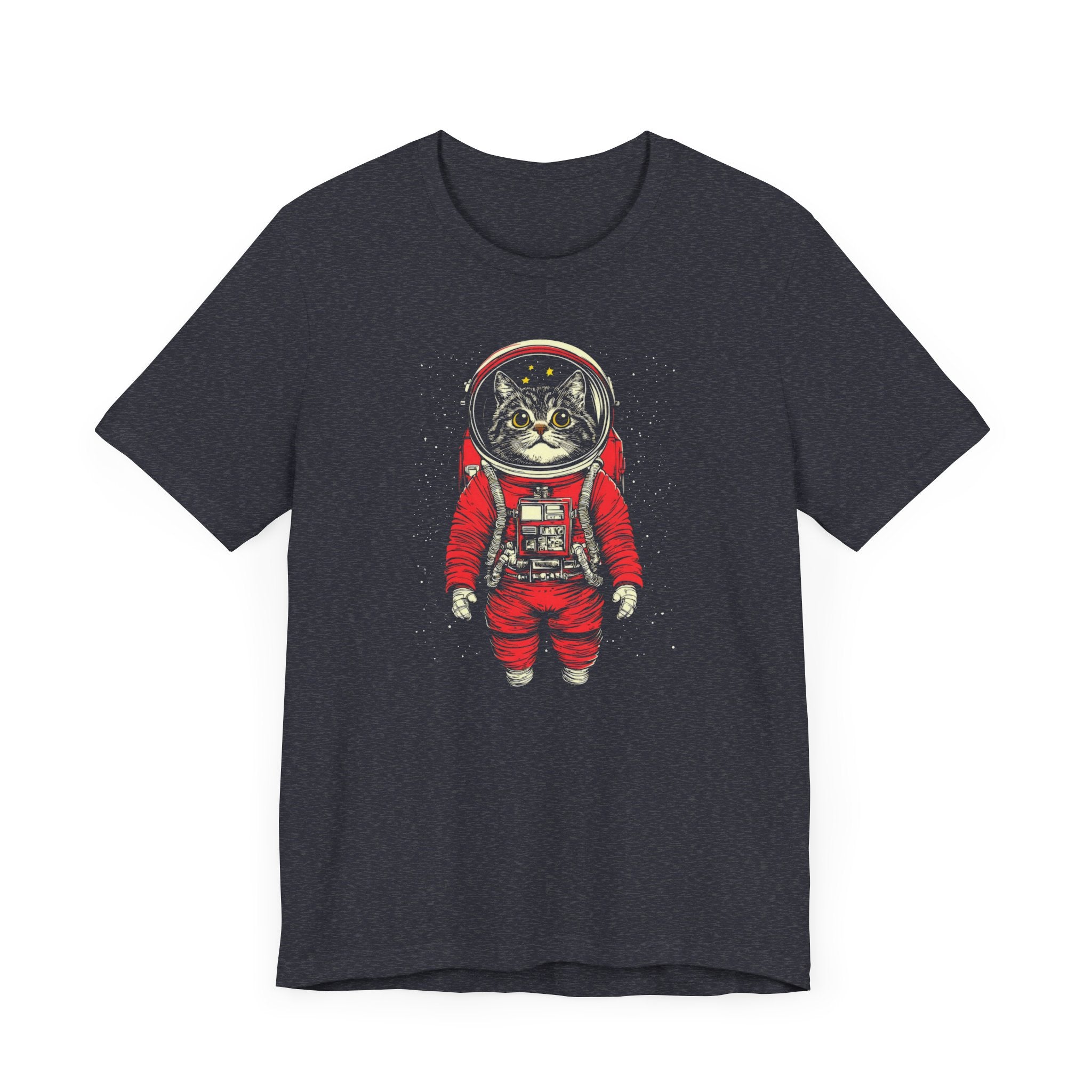 Red Spacesuit Cat T-Shirt