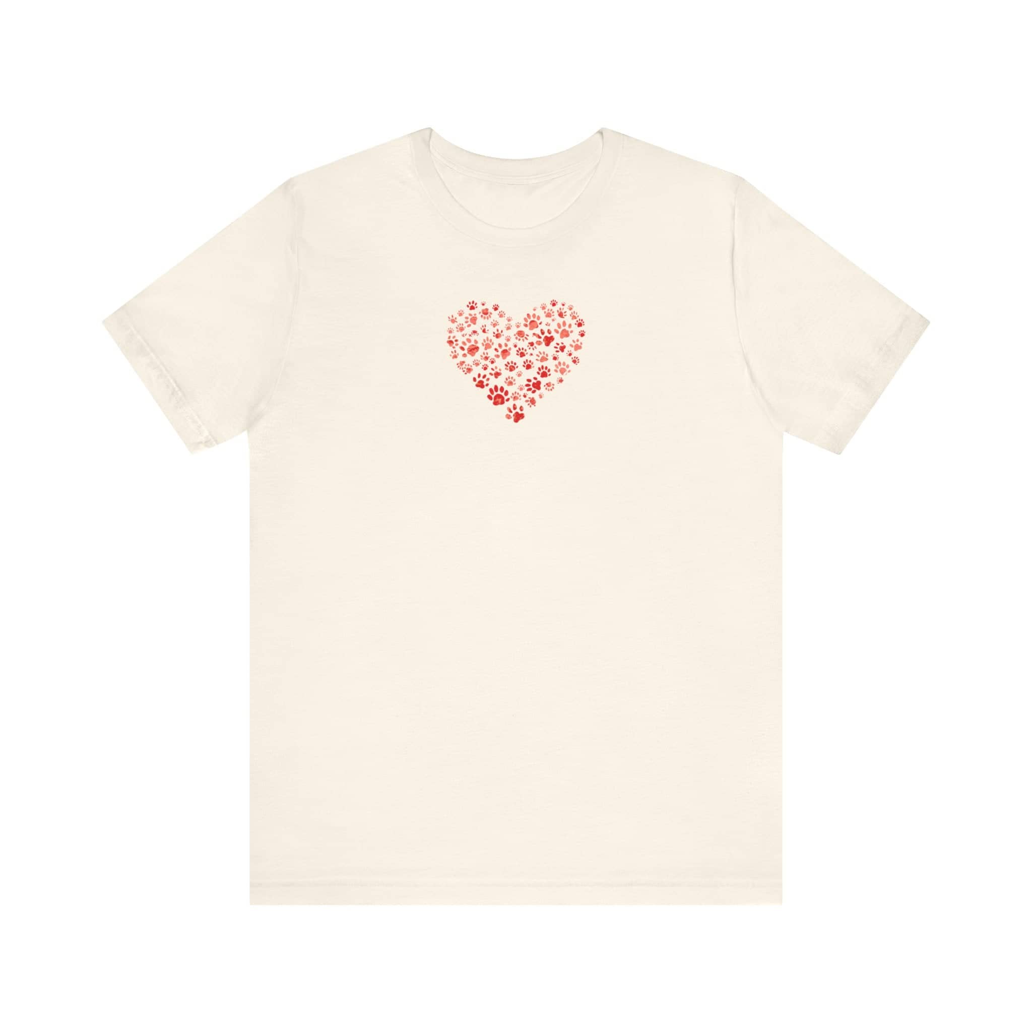 Heart Paw Print T-Shirt