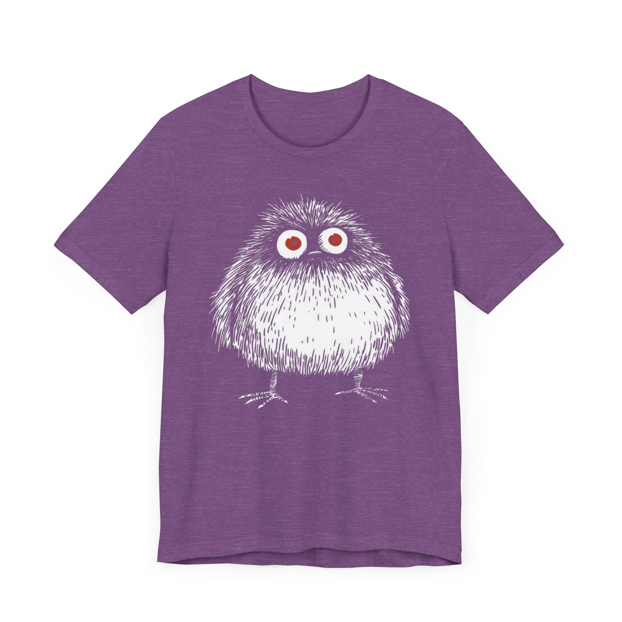 Wide-Eyed Fluffy Creature Graphic Tee