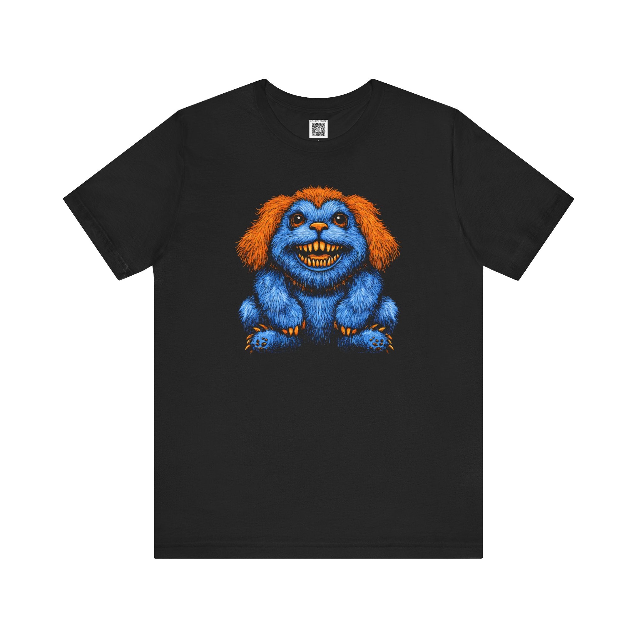 Whimsical Blue Monster Dog T-Shirt