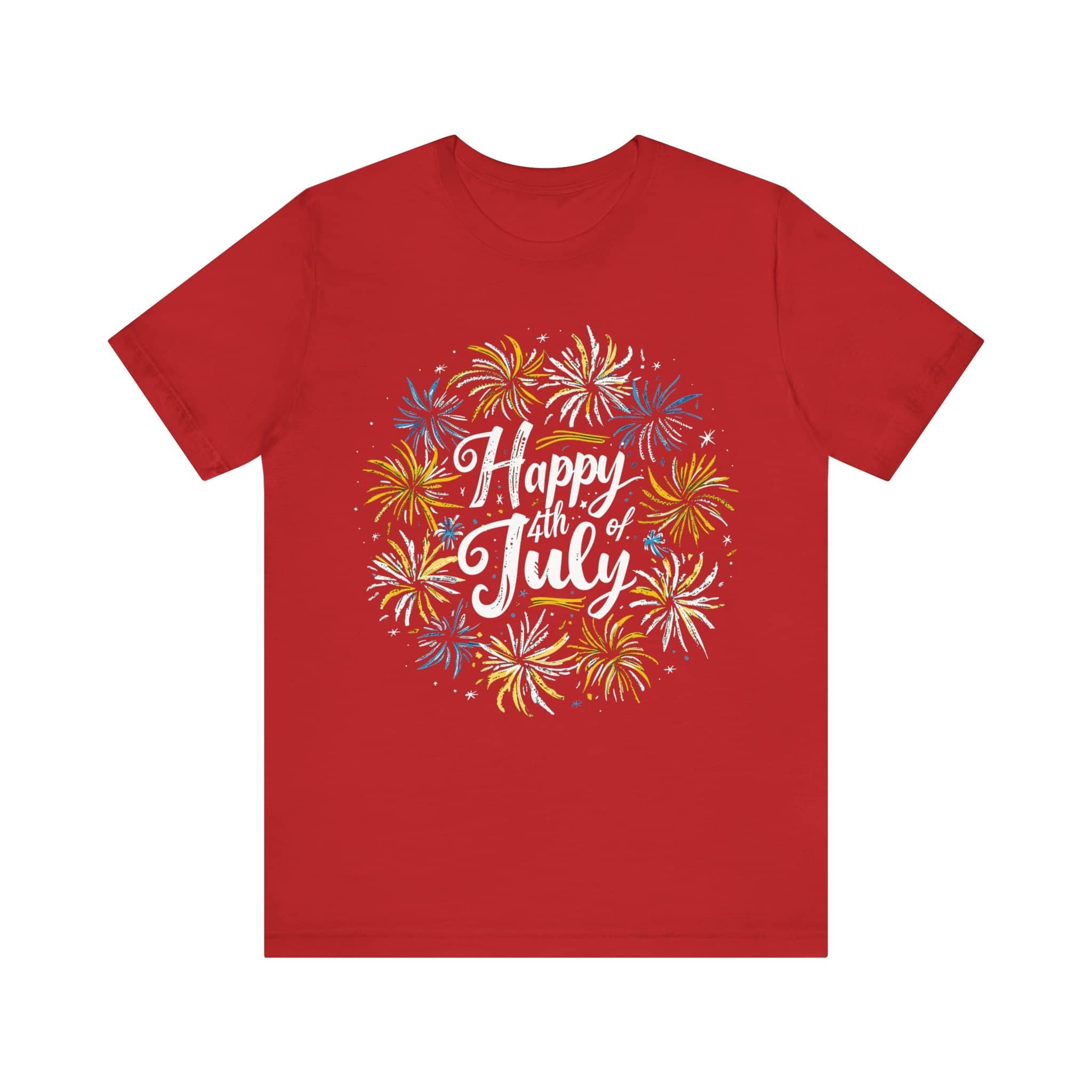 Happy 4th of July Fireworks Tee