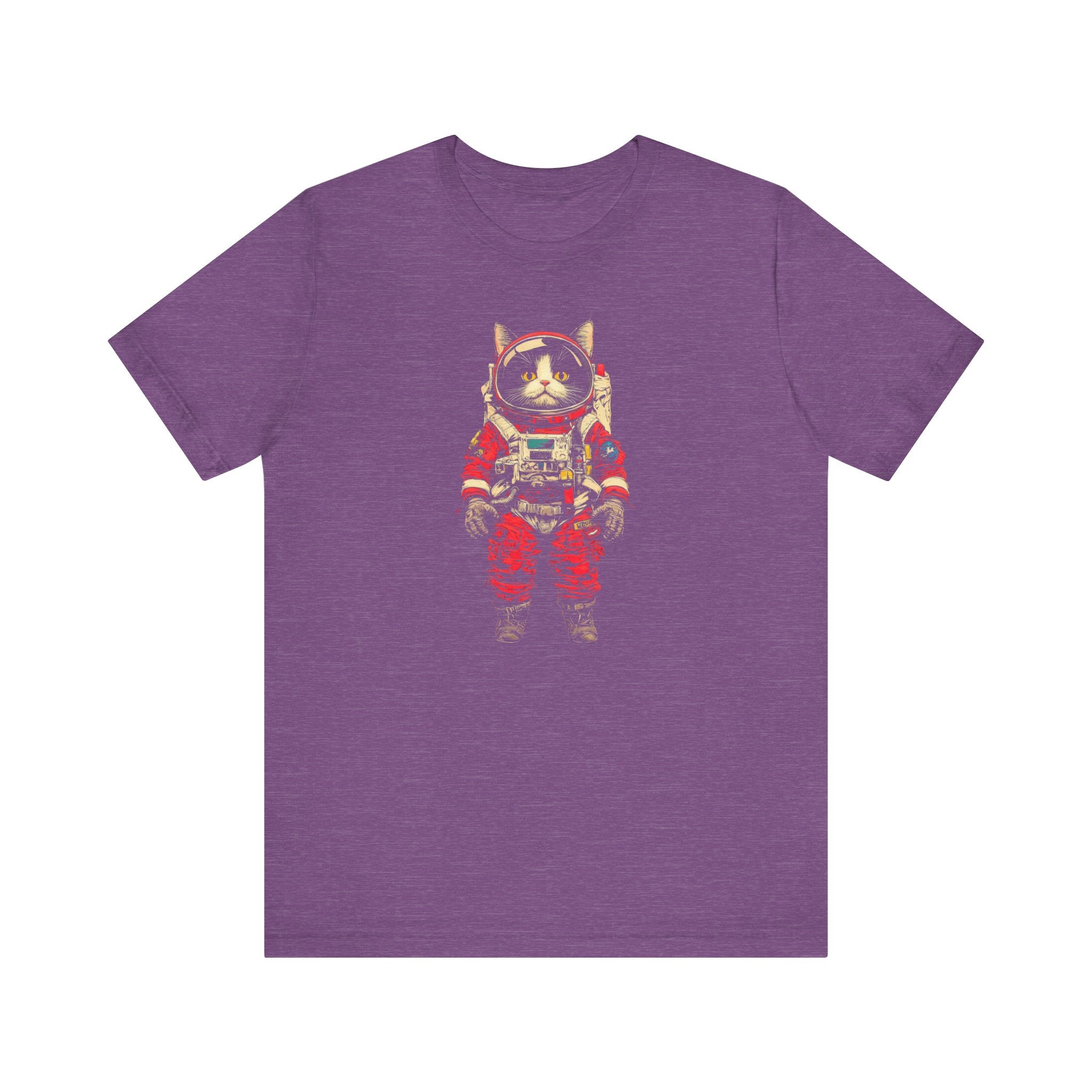 Fearless Space Cat Astronaut Graphic Tee