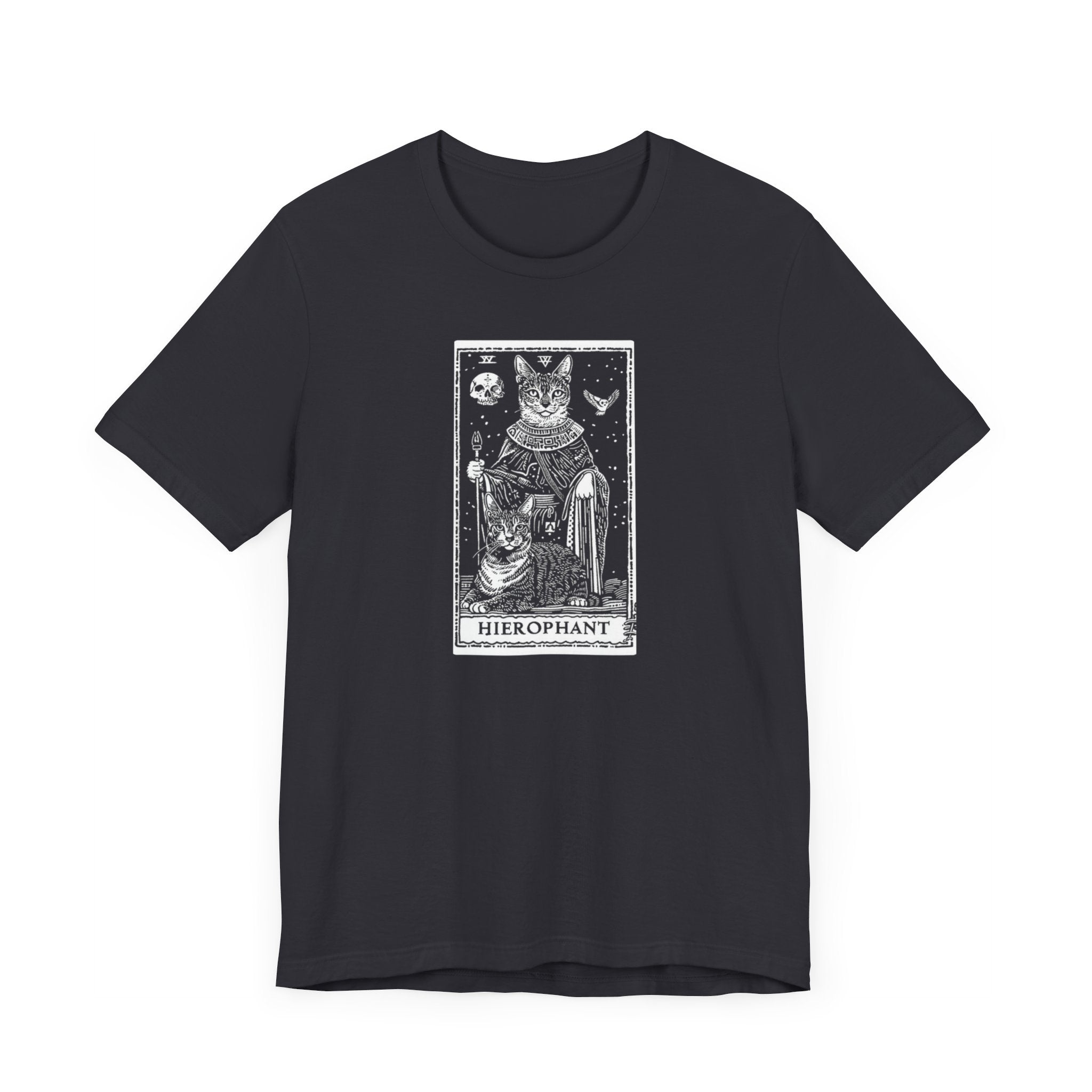 Hierophant Tarot Cat T-Shirt