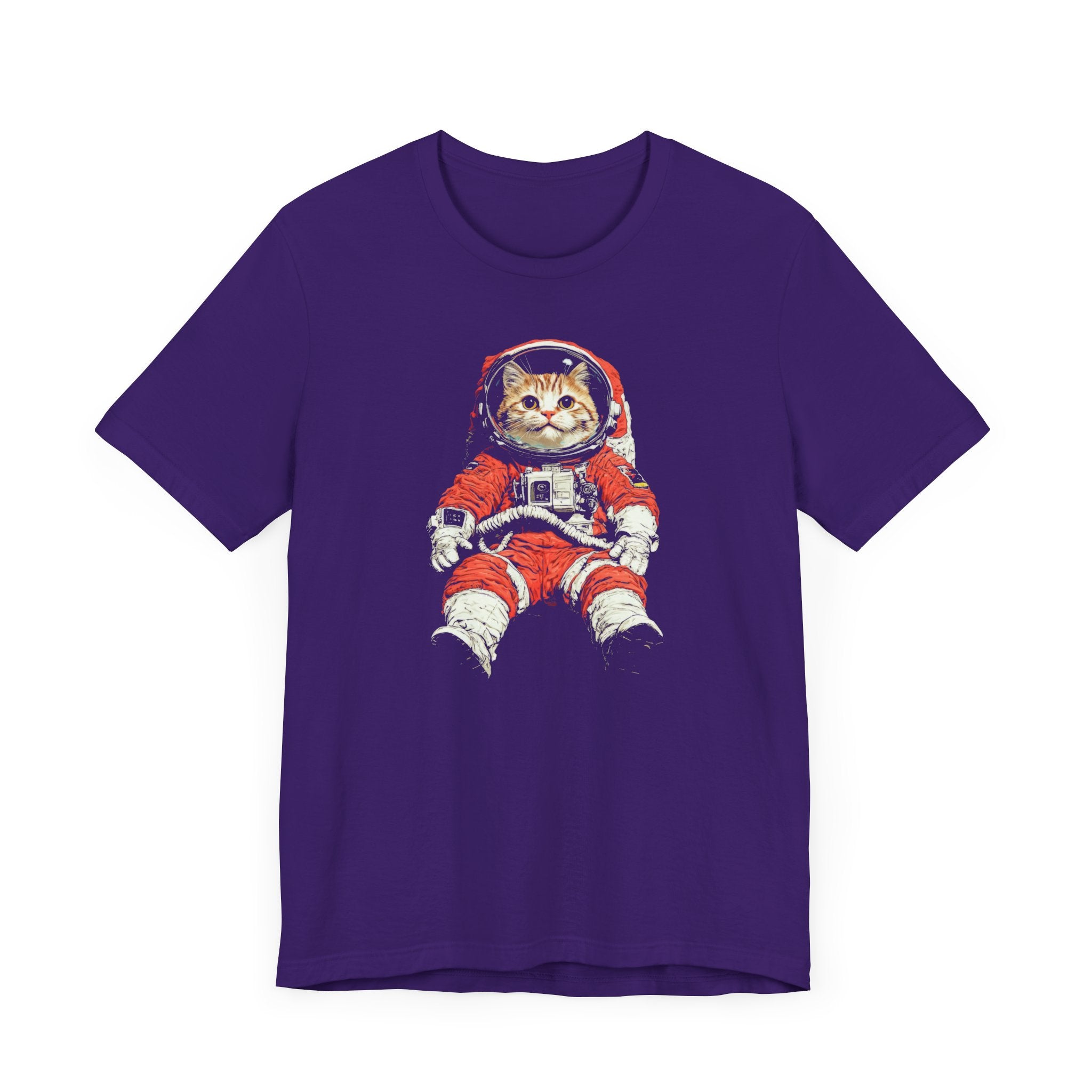 Floating Space Cat Graphic Tee